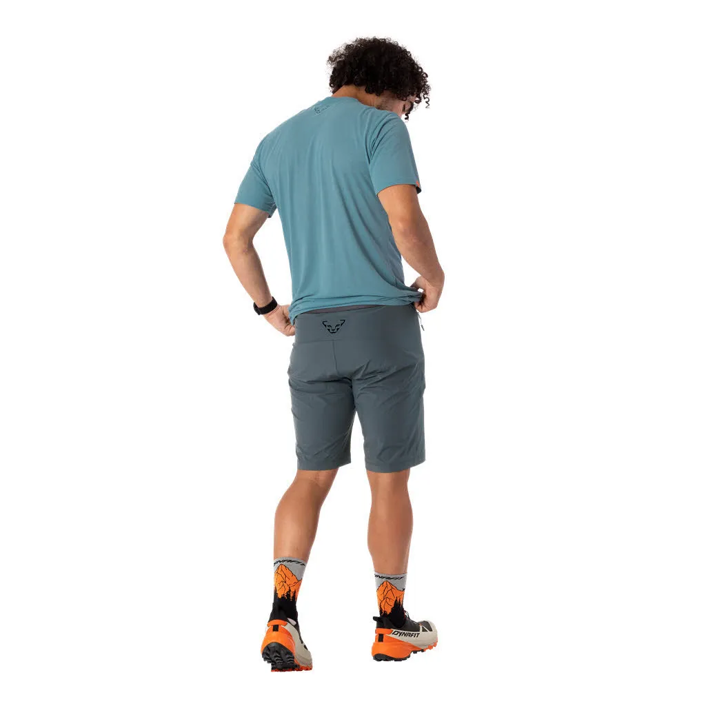 Dynafit Transalper 2 Light Dynastretch Herren Wandershorts Trekkingshorts grau