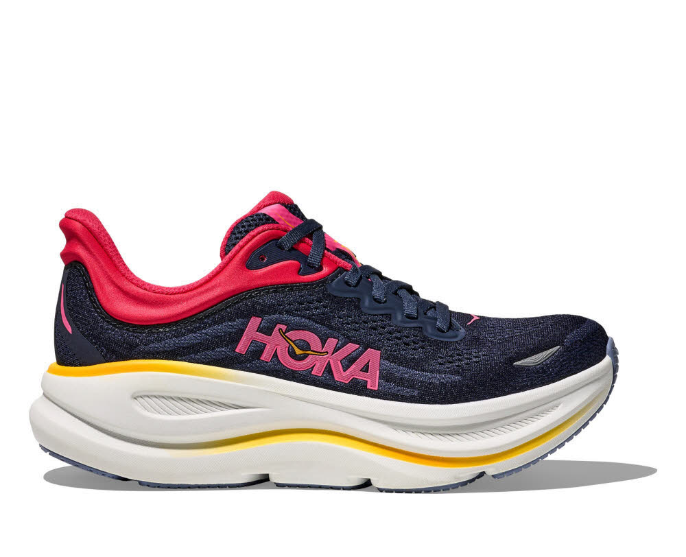 Hoka W BONDI 9 Damen Laufschuhe Joggingschuhe varsity navy/nautical dusk
