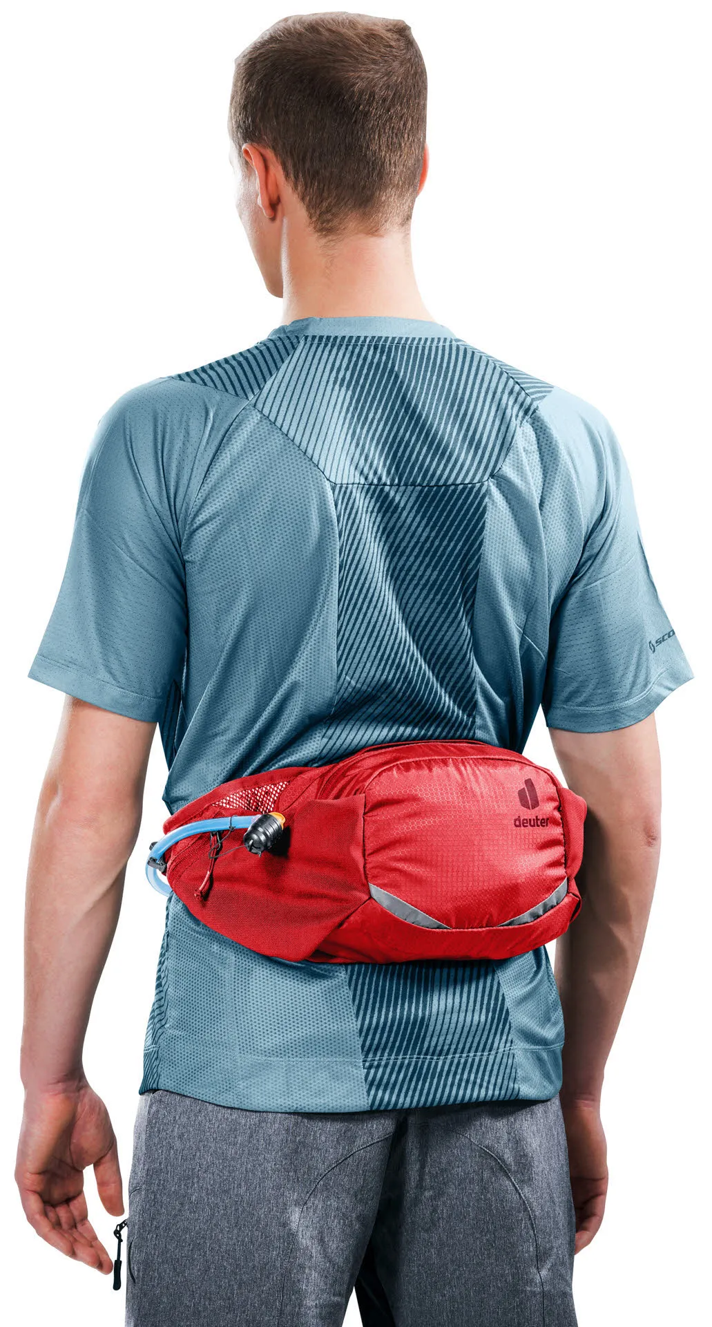 Deuter Pulse 3 Bauchtasche cherry-masala
