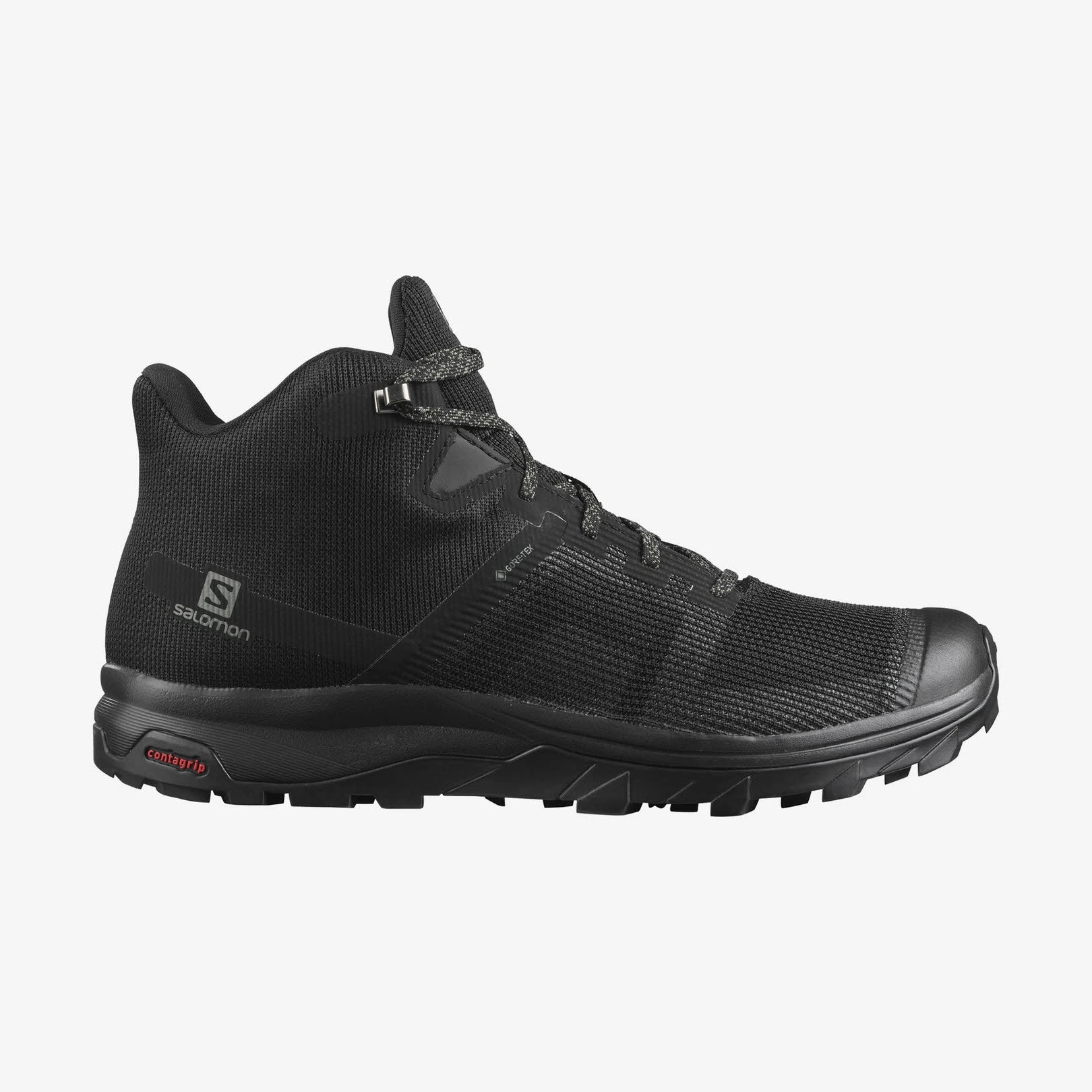 Salomon OUTline Prism MID GTX Herren Wanderschuhe Trekkingschuhe Multifunktionsschuhe schwarz NEU
