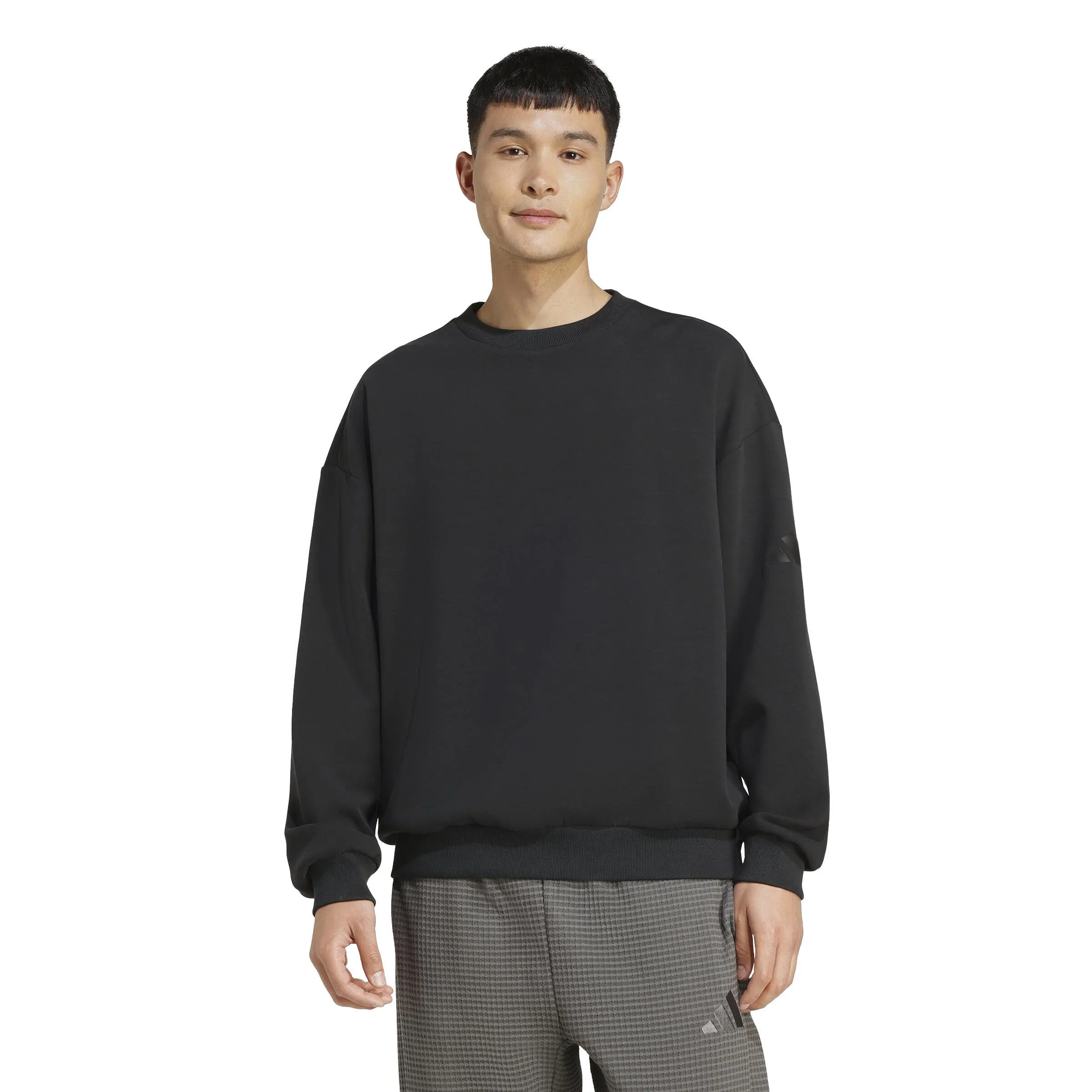 Adidas SOFT LUX SWEATSHIRT Herren schwarz