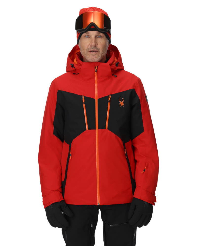 Spyder RIVAL JACKET Herren Skijacke Winterjacke spyder red