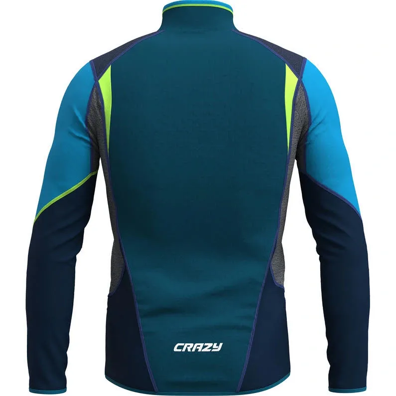 Crazy Idea Pull Viper Herren Midlayer-Jacke zenith