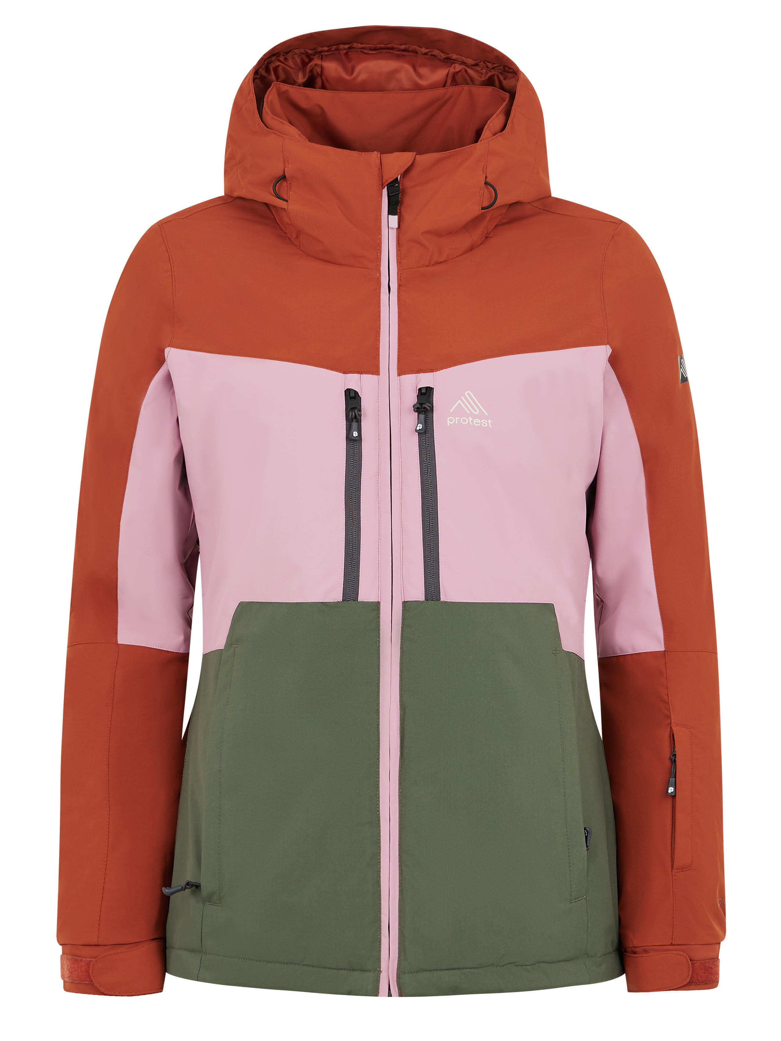 Protest PRTMUGO Skijacke Snowboardjacke Winterjacke Damen rot rosa