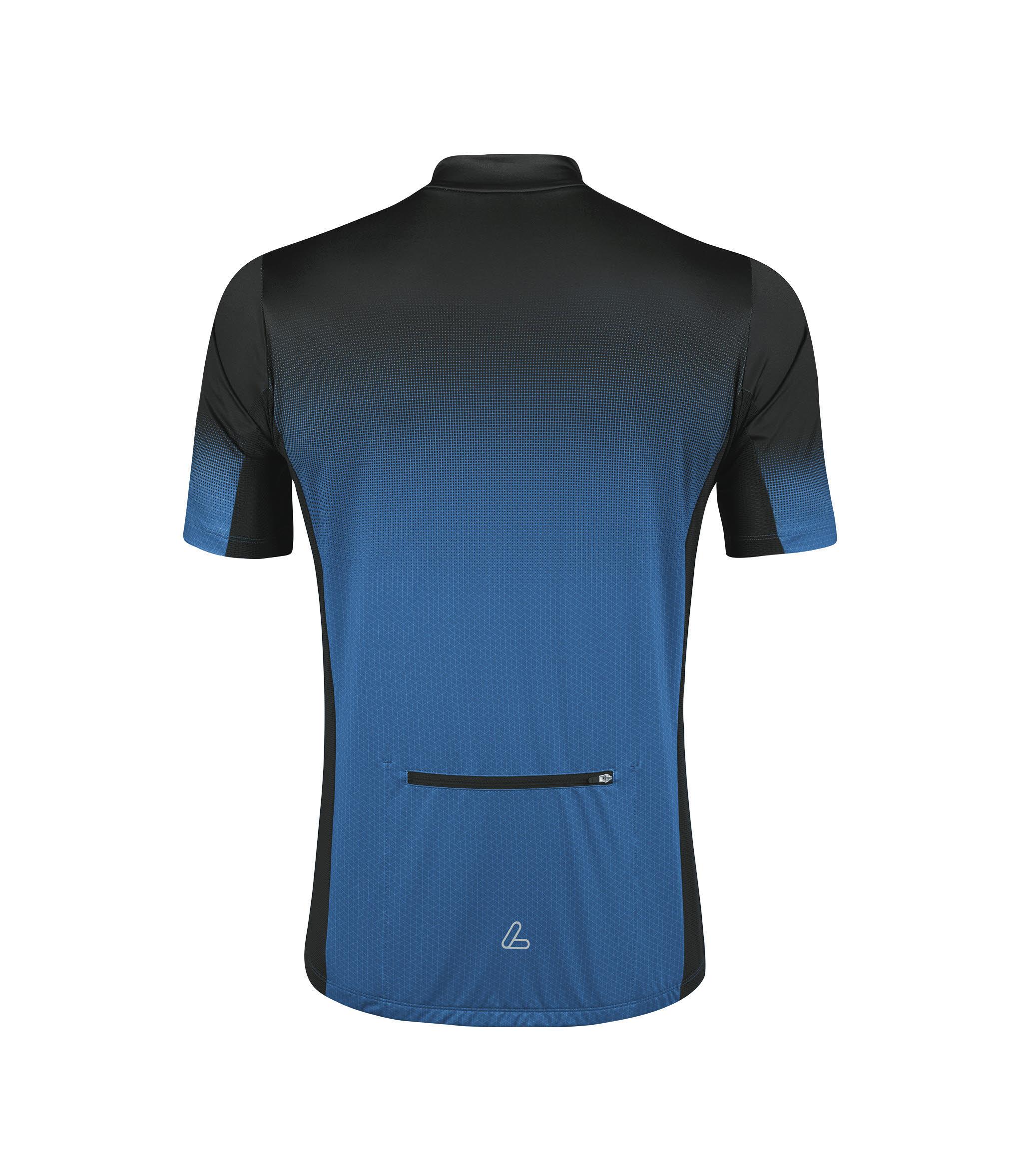 Löffler BIKE JERSEY FZ COOGAN MID Herren Radtrikot blau/schwarz