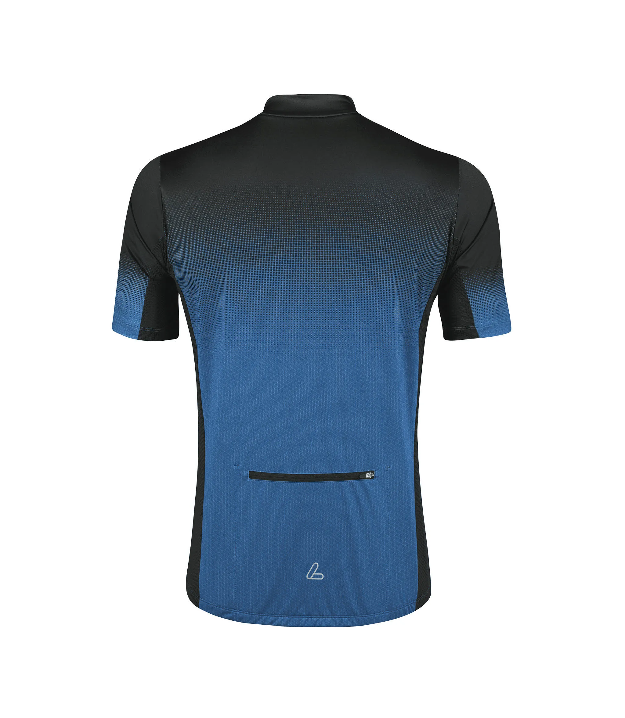 Löffler BIKE JERSEY FZ COOGAN MID Herren Radtrikot blau/schwarz