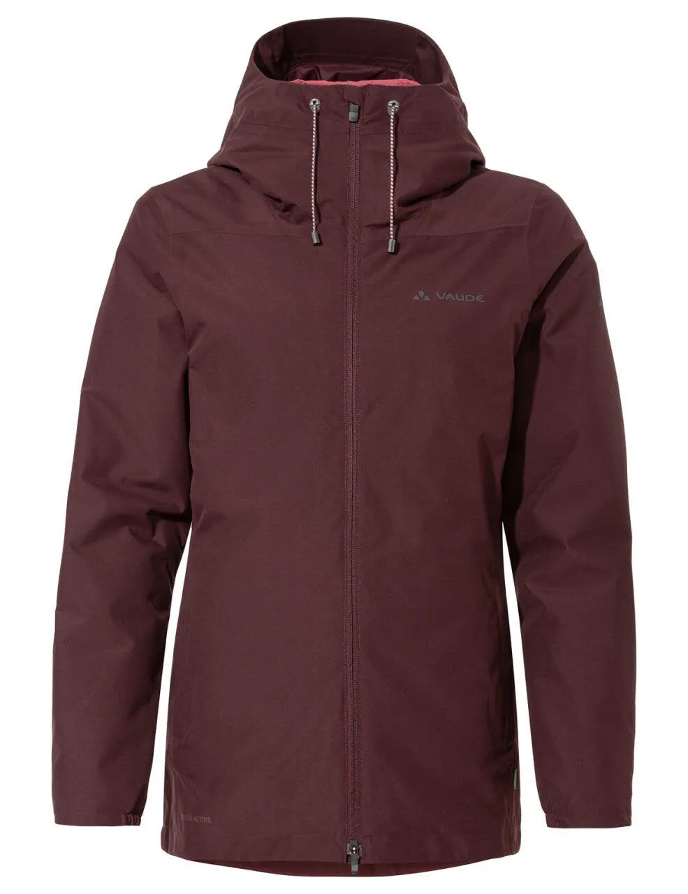 Vaude Women's Mineo 3in1 Jacket Kombijacke Damen dunkelrot