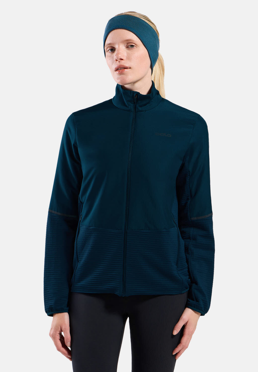 Odlo ESSENTIAL INSULATOR HYBRID Damen Isolationsjacke Outdoorjacke blau