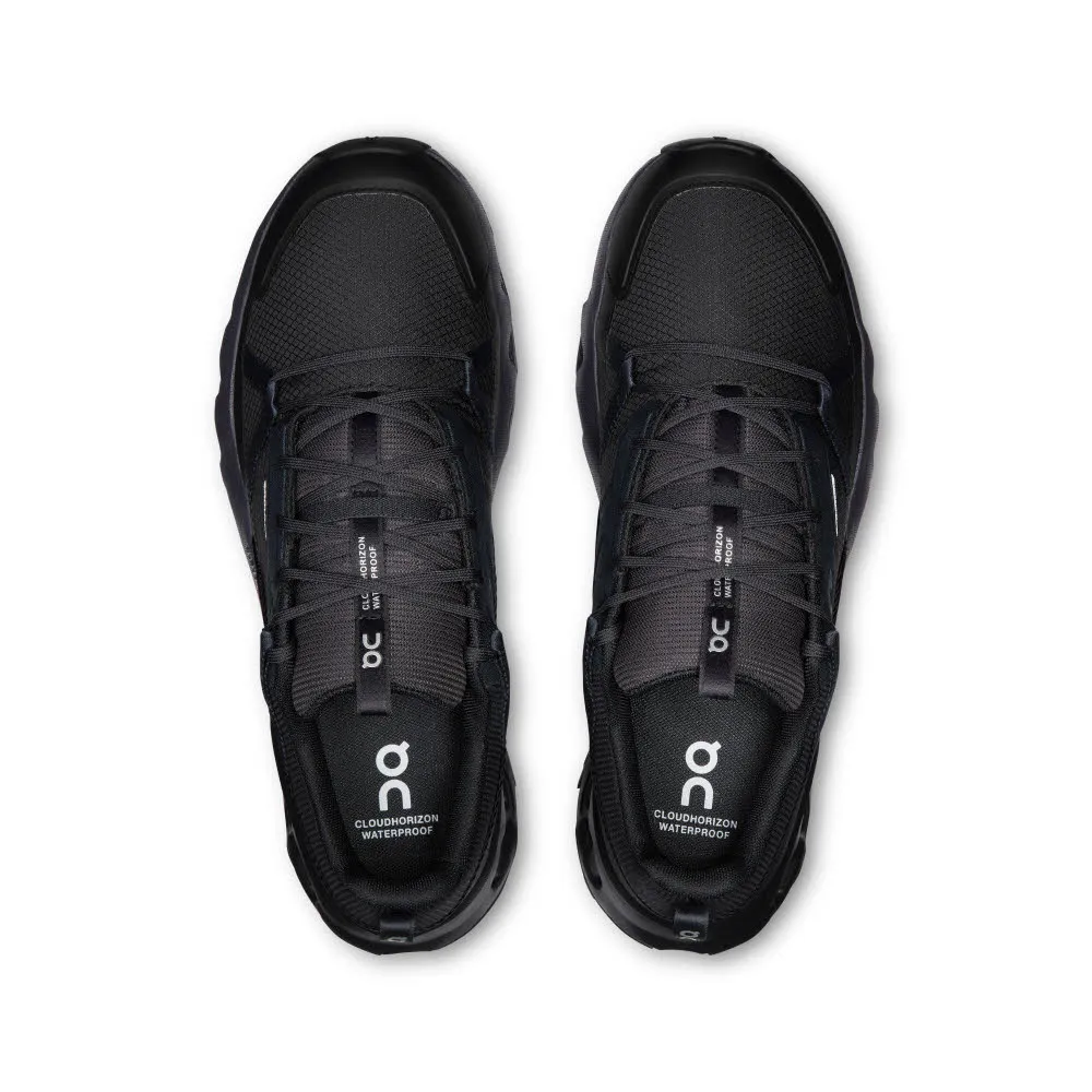ON CLOUDHORIZON WP Herren Wanderschuhe Trekkingschuhe Low schwarz