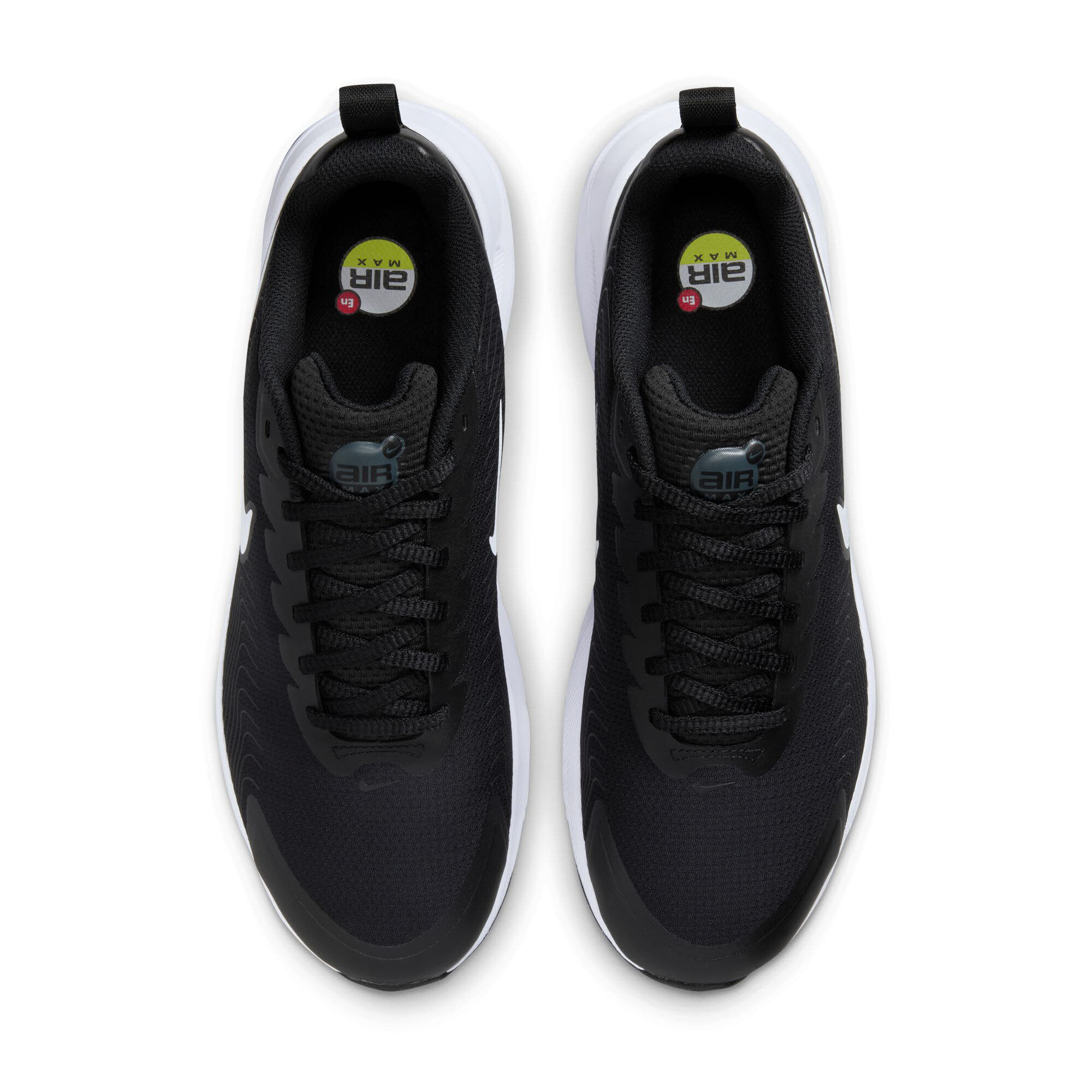 Nike Air Max Nuaxis Herren Freizeitschuhe schwarz