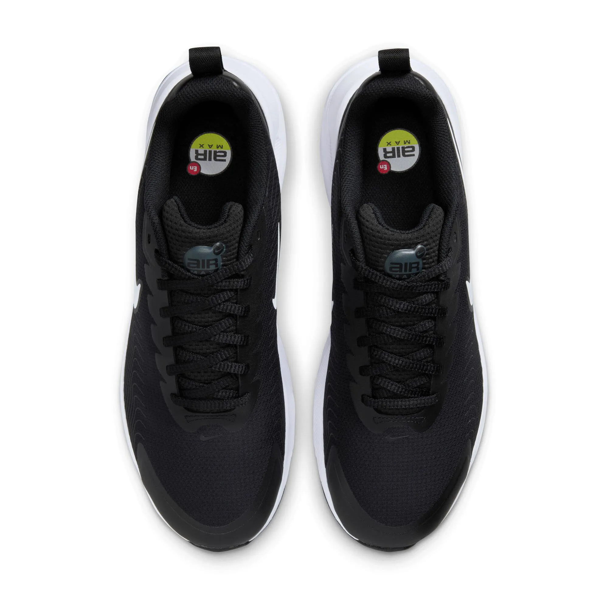 Nike Air Max Nuaxis Herren Freizeitschuhe schwarz