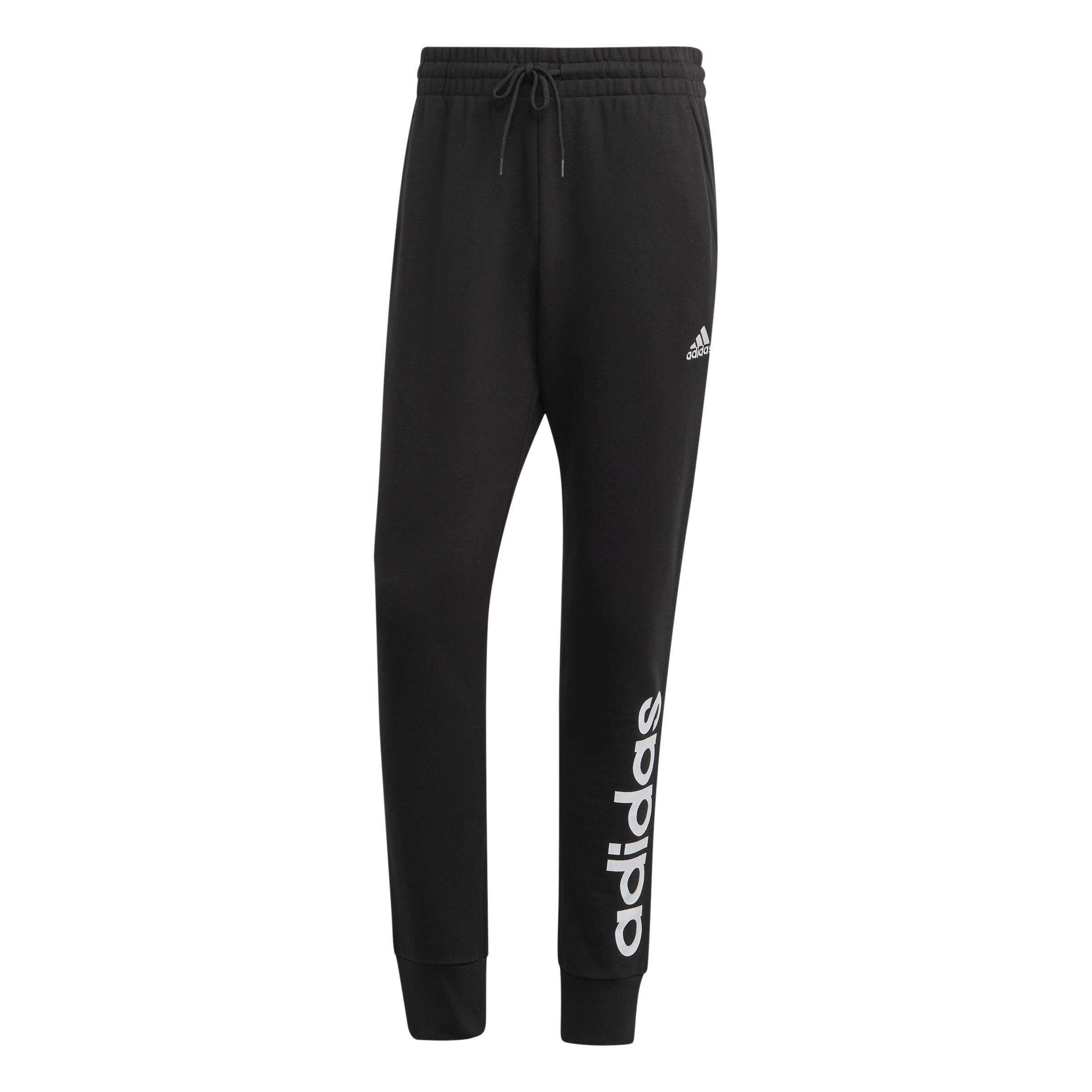 adidas Essentials French Terry Tapered Cuff Logo Jogginghose Herren schwarz