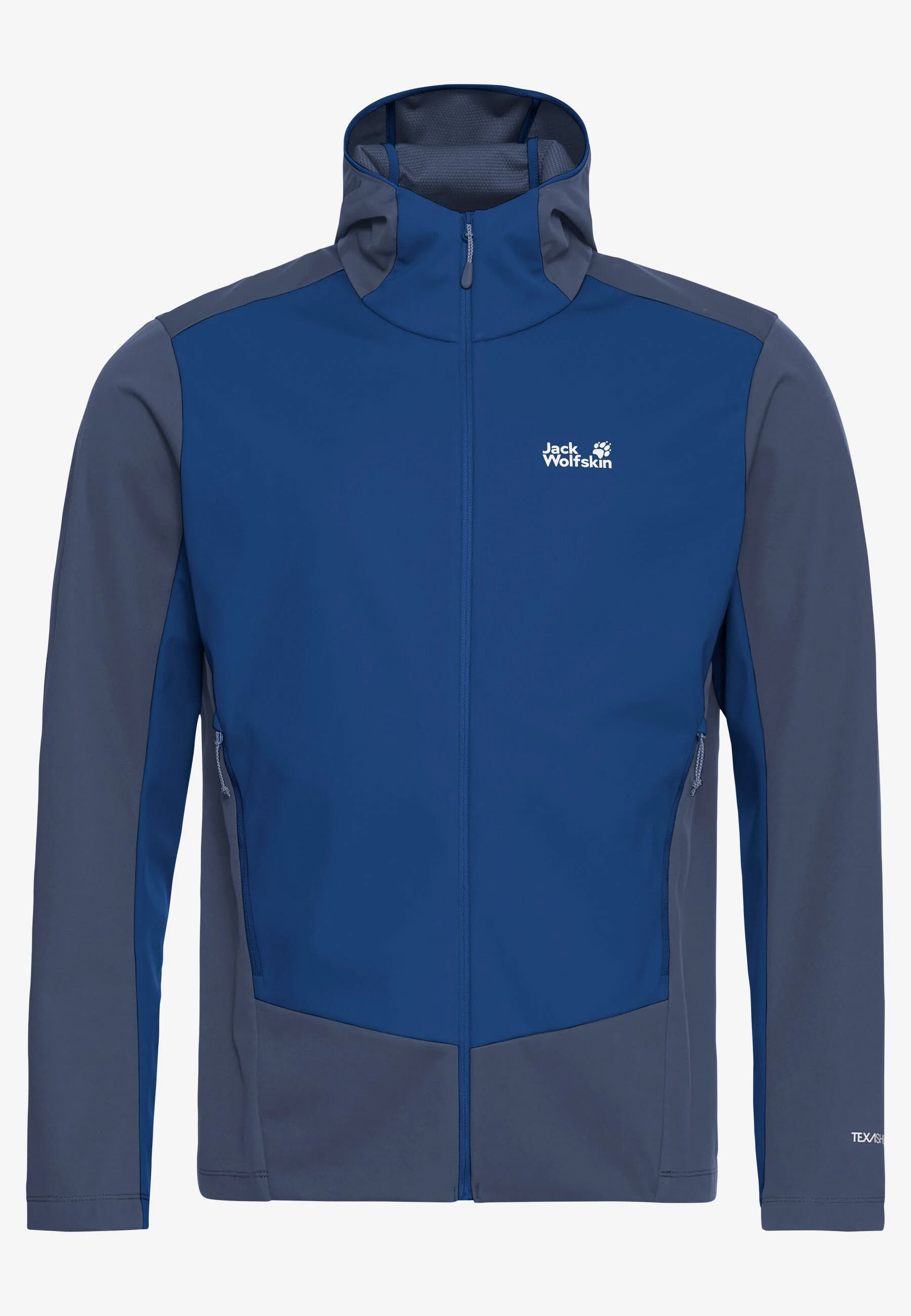 Jack Wolfskin Skyvail Jkt Herren Winddichte Softshelljacke blau