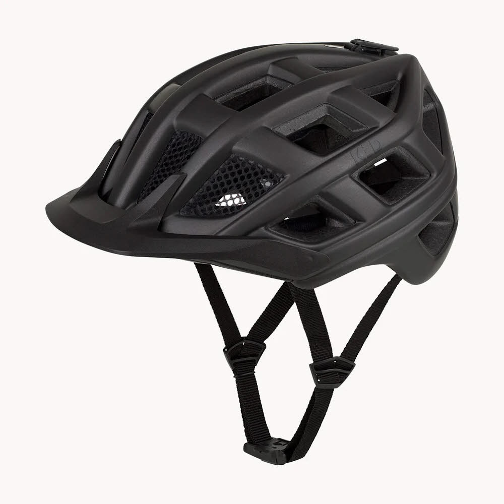 KED CROM Unisex Fahrradhelm black matt