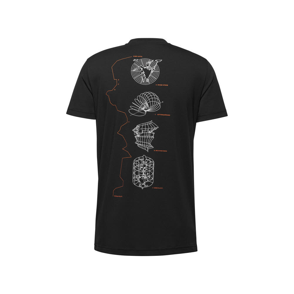 Mammut Mountain T-Shirt Men Eiger Herren Freizeitshirt schwarz