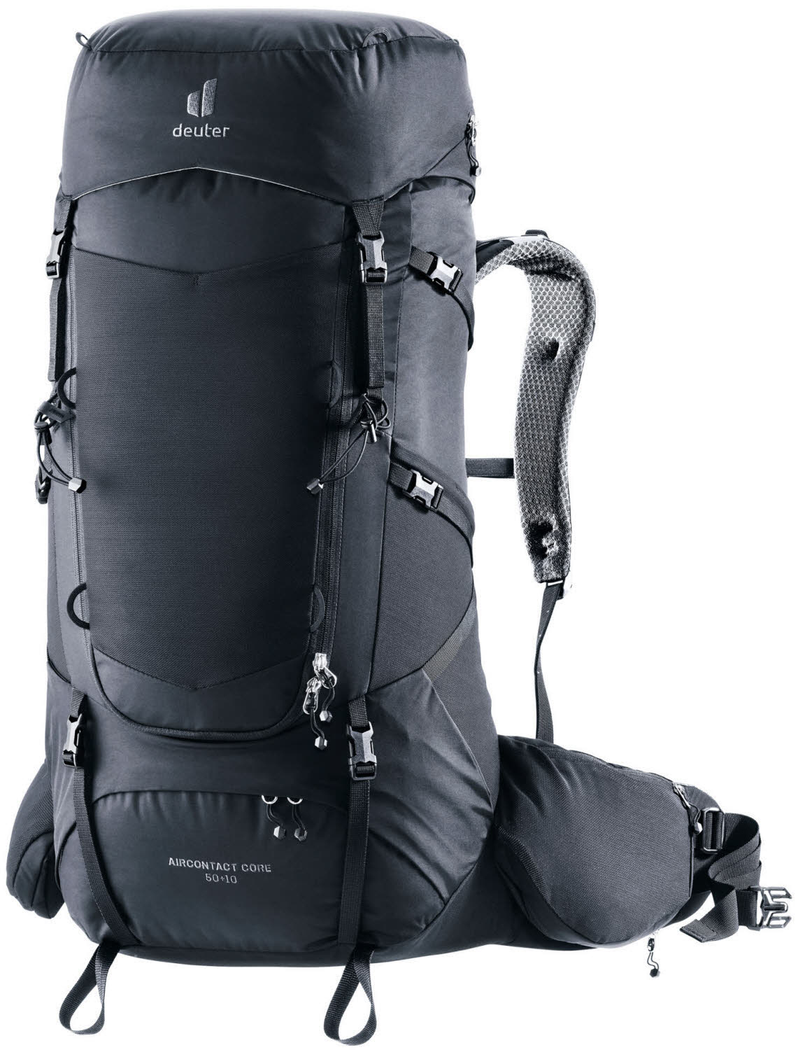 Deuter Aircontact Core 50 +10 Wanderrucksack Trekkingrucksack schwarz