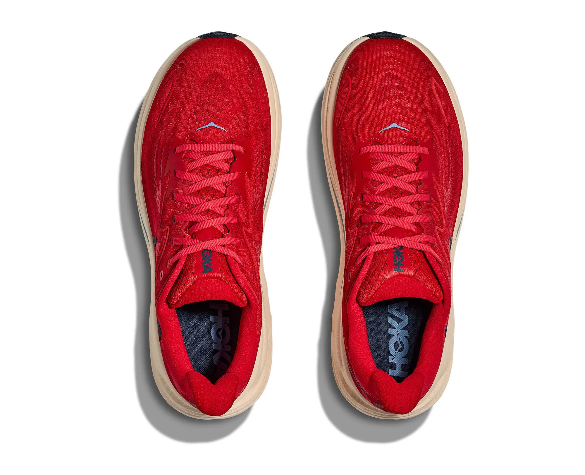 Hoka CLIFTON 10 Herren Laufschuhe Joggingschuhe rot