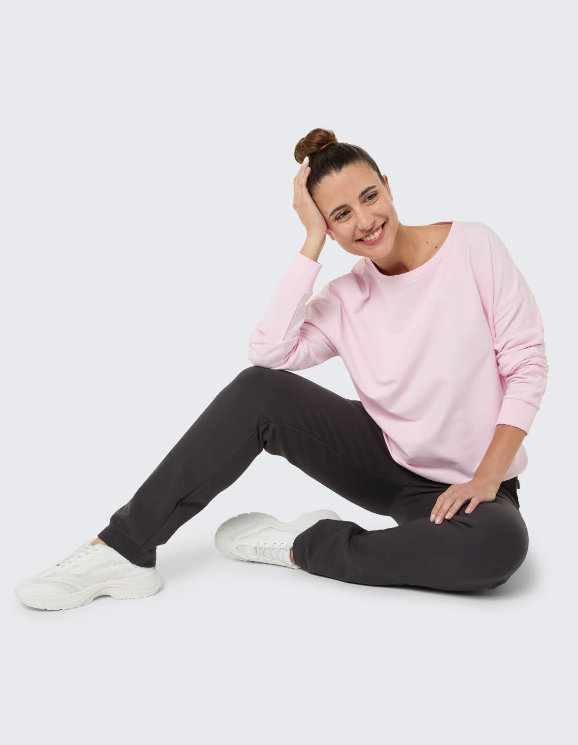 VENICE BEACH DA VB_Aislinn 4021 OB Sweatshirt Damen Sweat rosa/flower