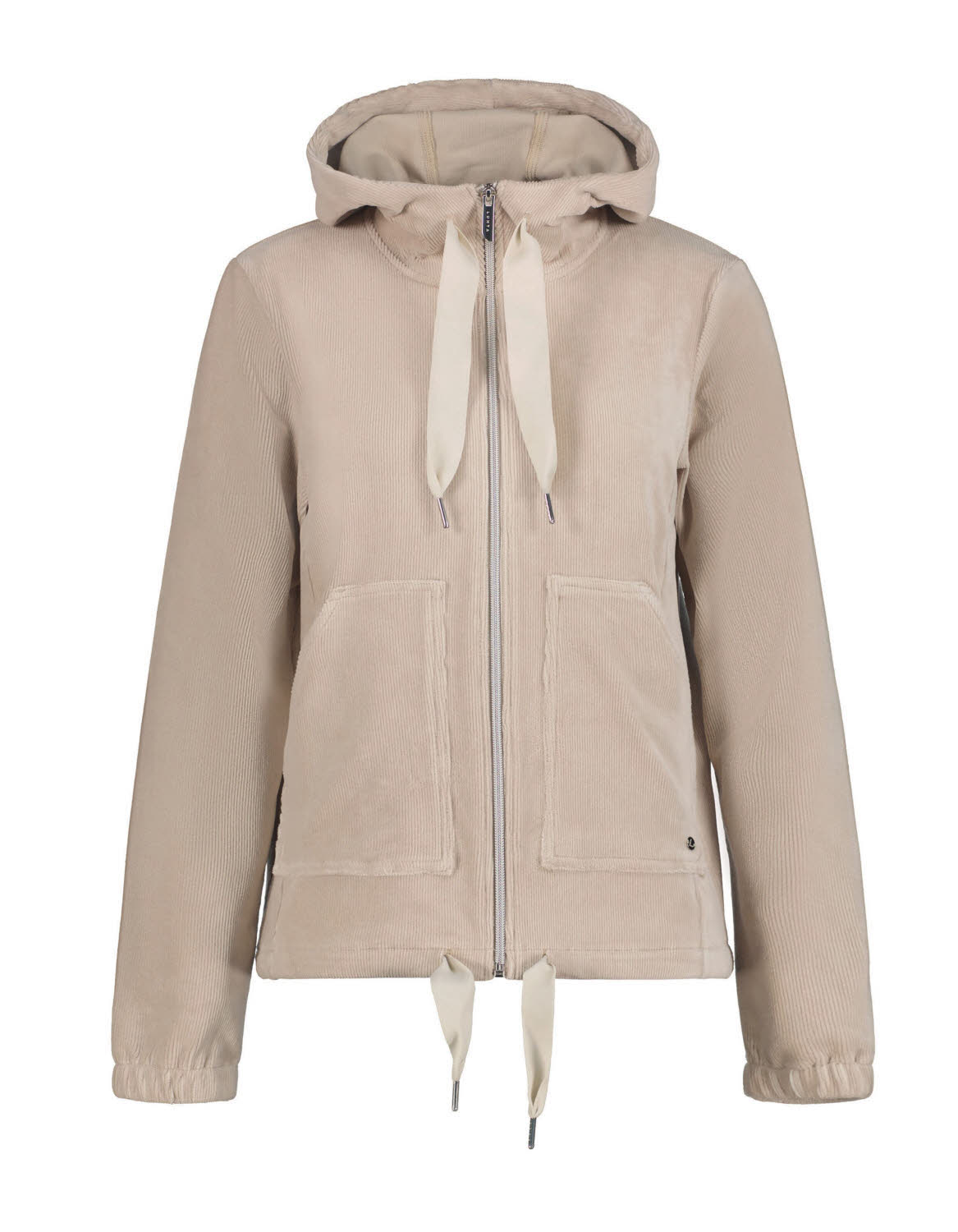 Luhta Haapakimola Damen Kapuzenjacke Zip-Weste beige