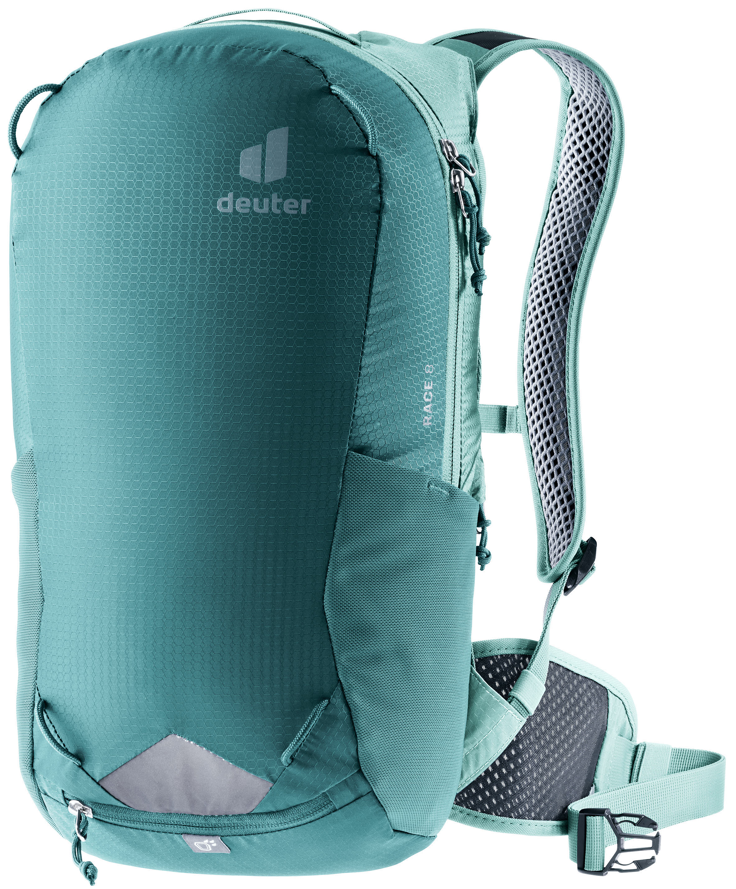 Deuter Race 8 Unisex Fahrradrucksack Trekkingrucksack türkis