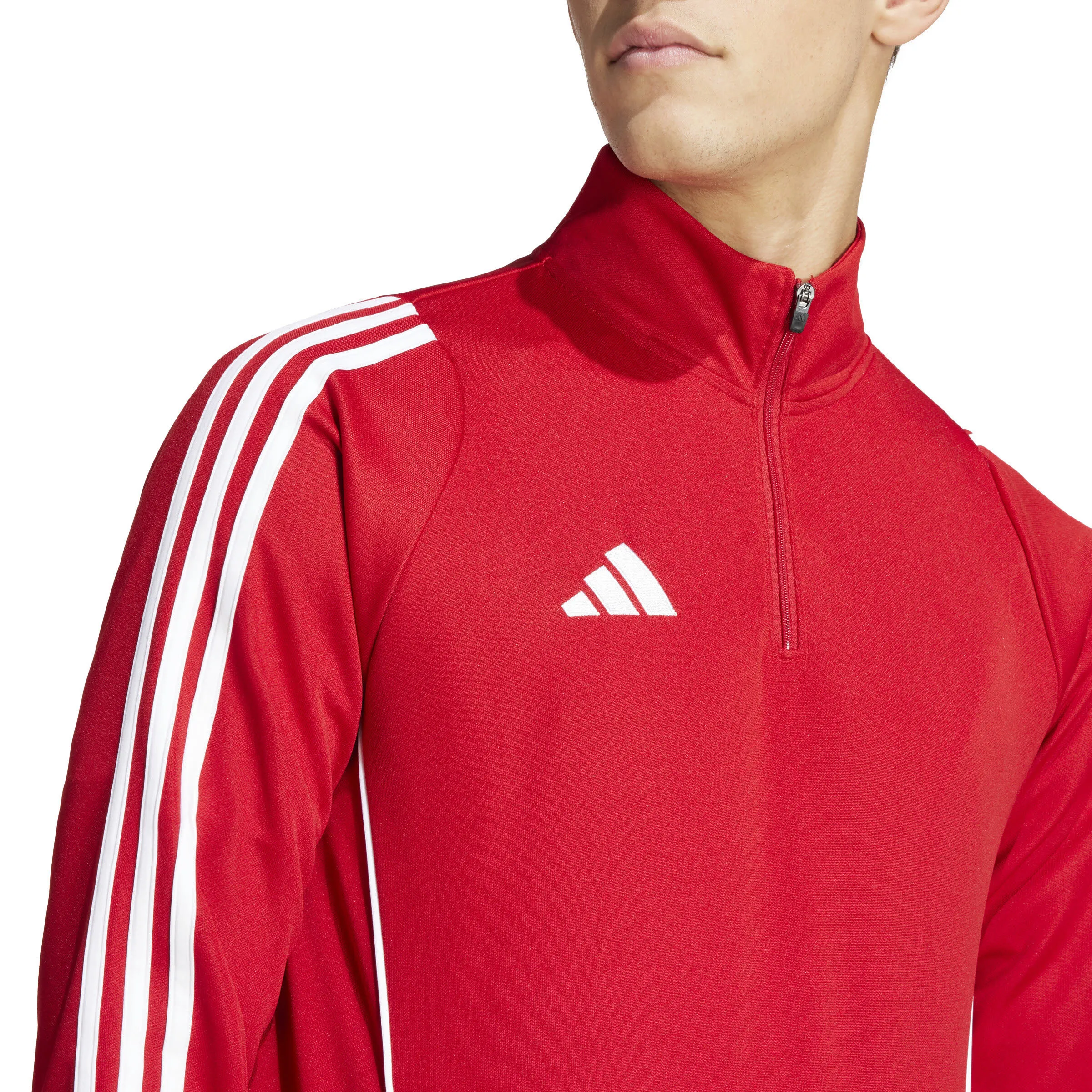 adidas Tiro 24 Trainingsoberteil Trainingspullover Herren rot