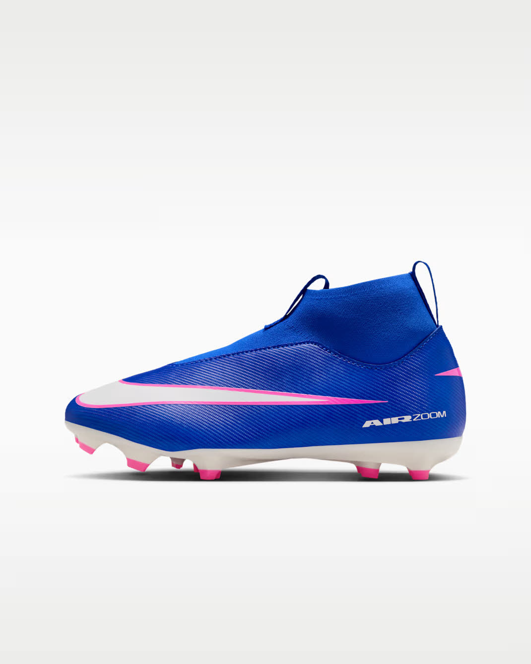 Nike Jr. Mercurial Superfly 10 Academy MG Kinder Fußballschuhe Stollen blau/weiß