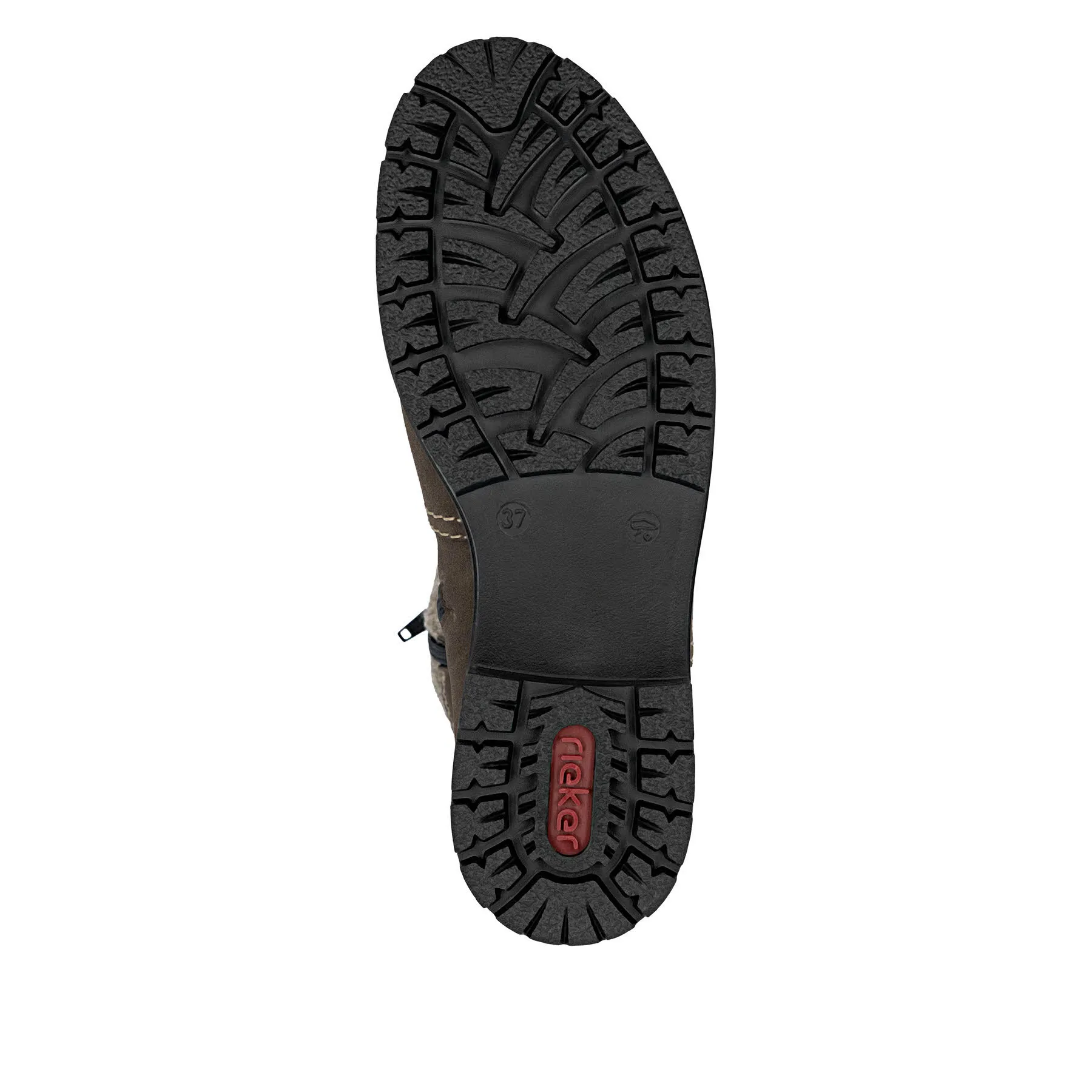 Rieker Damen Hochschaftstiefel dunkelbraun