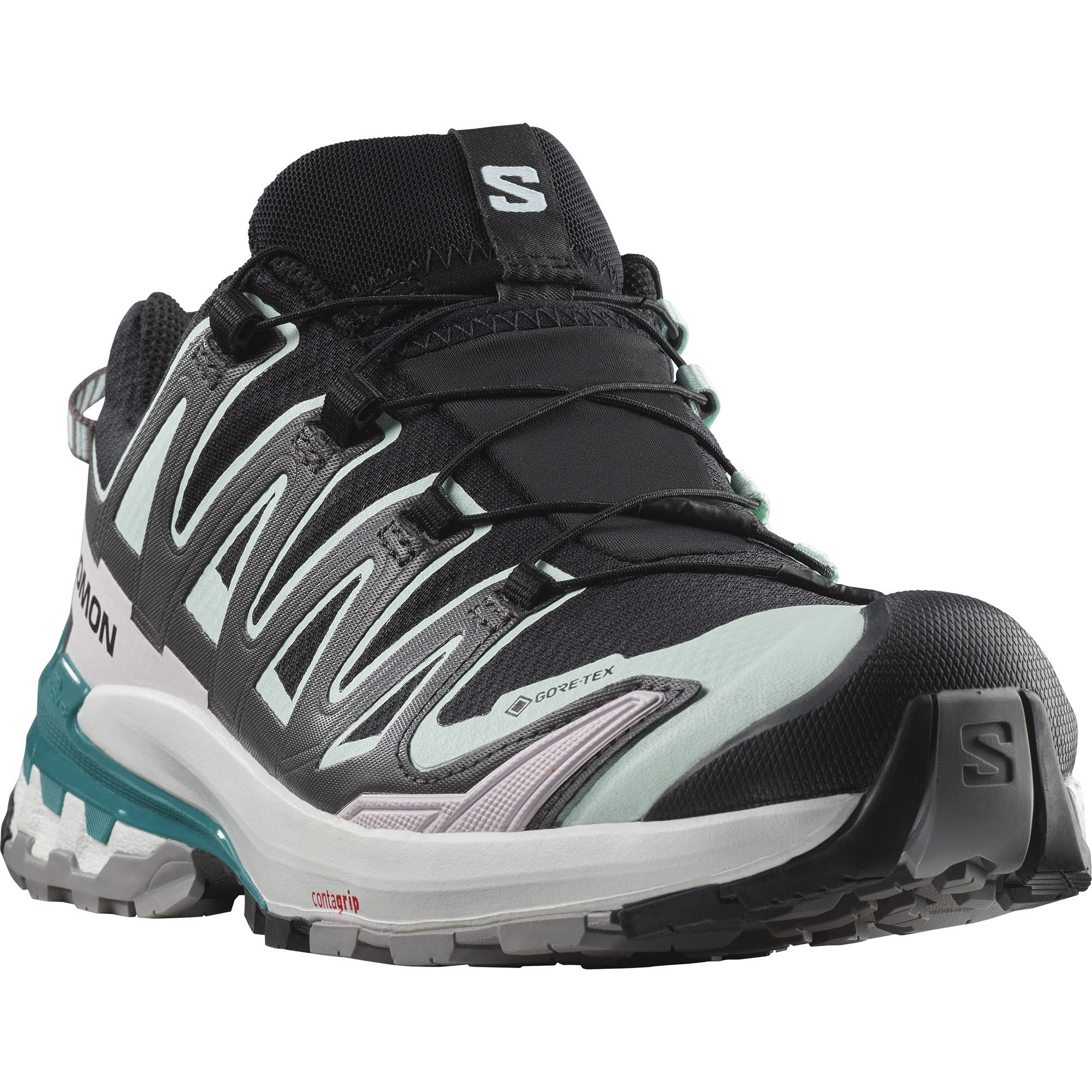Salomon XA PRO 3D V9 GTX W Damen Laufschuhe Trailrunningschuhe schwarz/aqua NEU