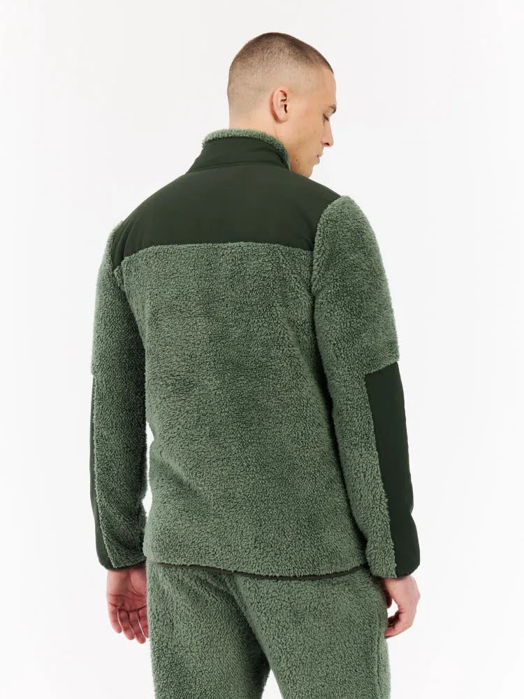 Protest PRTBleaker Outdoor Fleecejacke grün