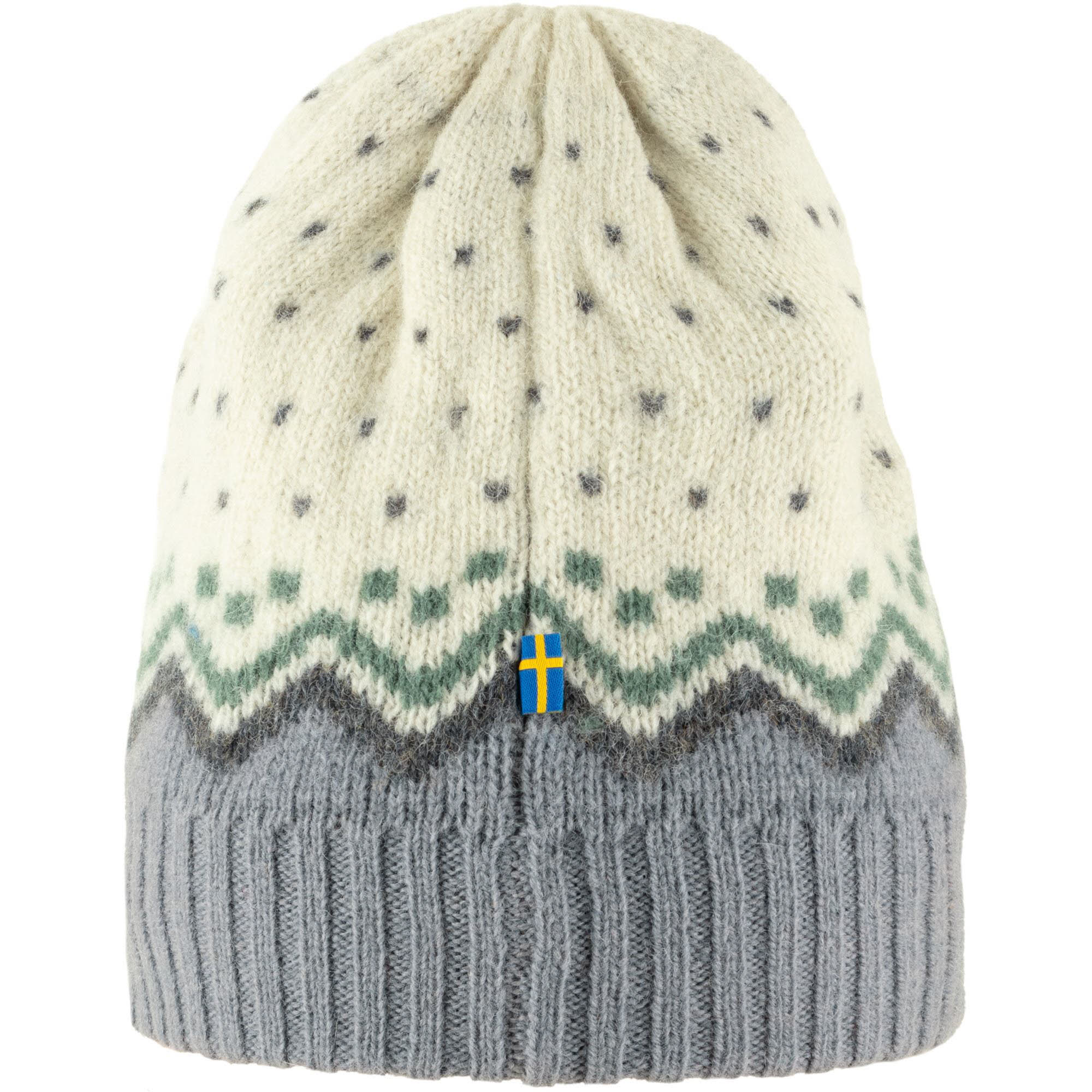 Fjällräven Övik Knit Hat Damen Strickmütze Wintermütze Wollmütze chalk white NEU