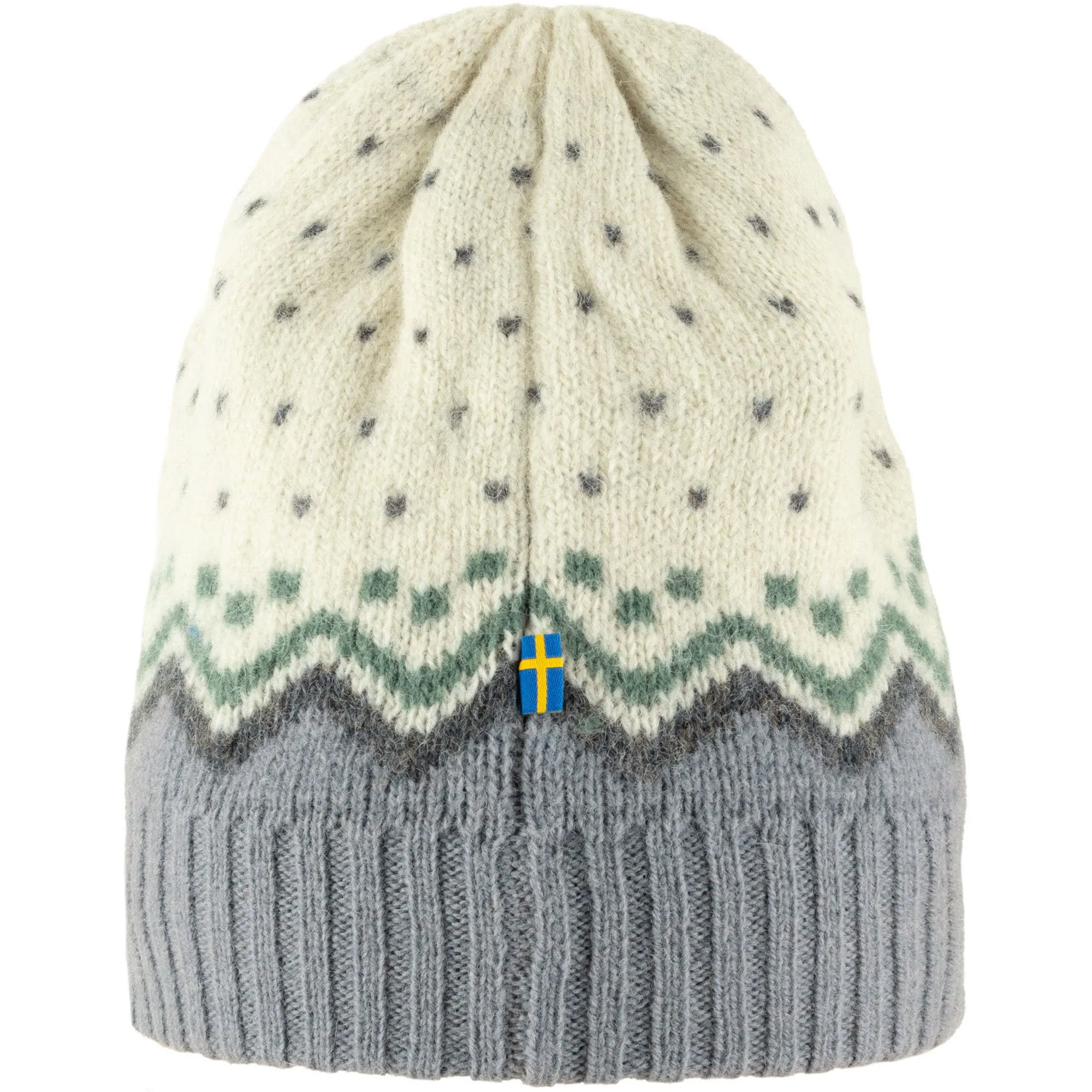 Fjällräven Övik Knit Hat Damen Strickmütze Wintermütze Wollmütze chalk white NEU