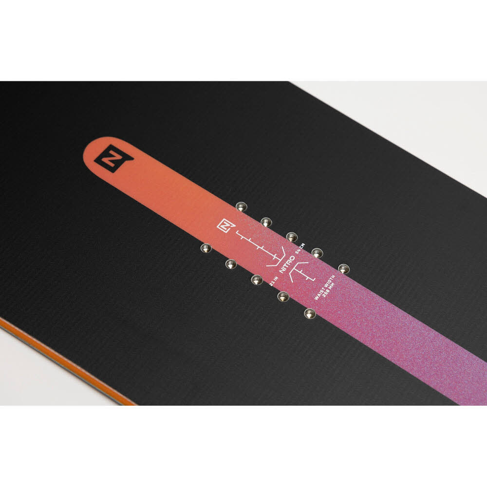 NITRO PRIME CHROMA CAM-OUT B 1000 Damen Snowboard schwarz/lila