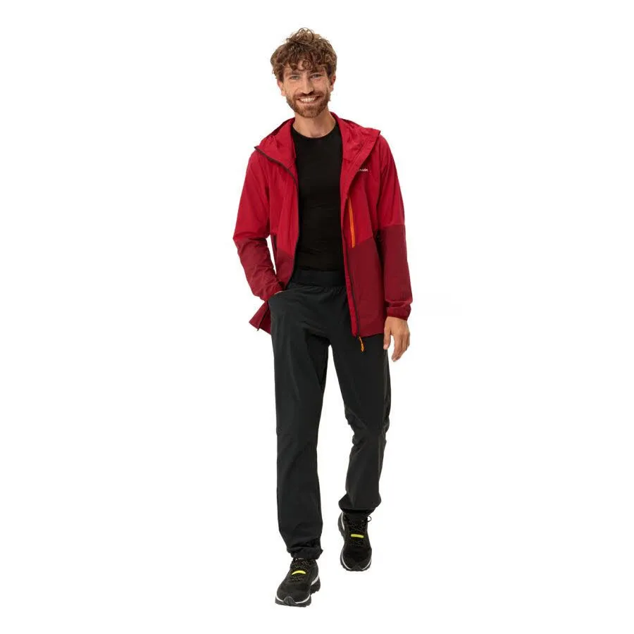 Vaude Tekoa Jacke Herren Outdoorjacke Bergsportjacke rot