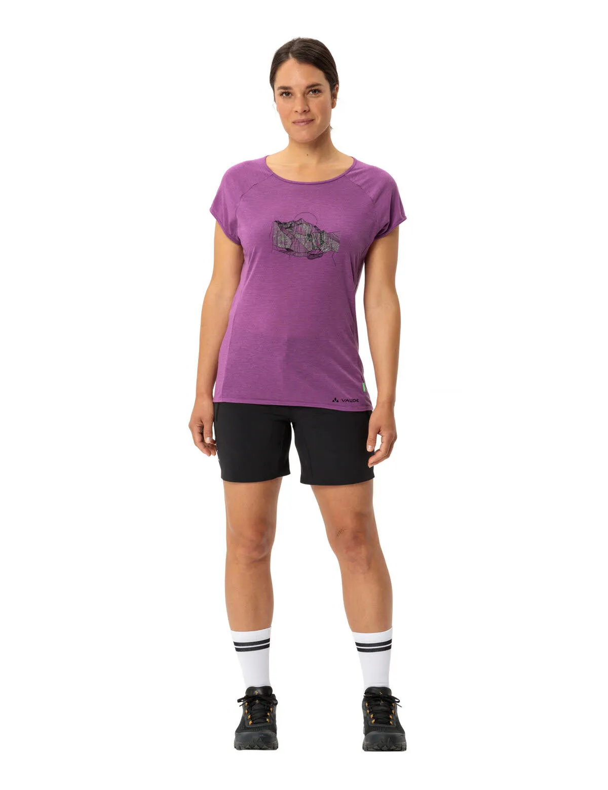 Vaude Tekoa T-Shirt II Damen lila