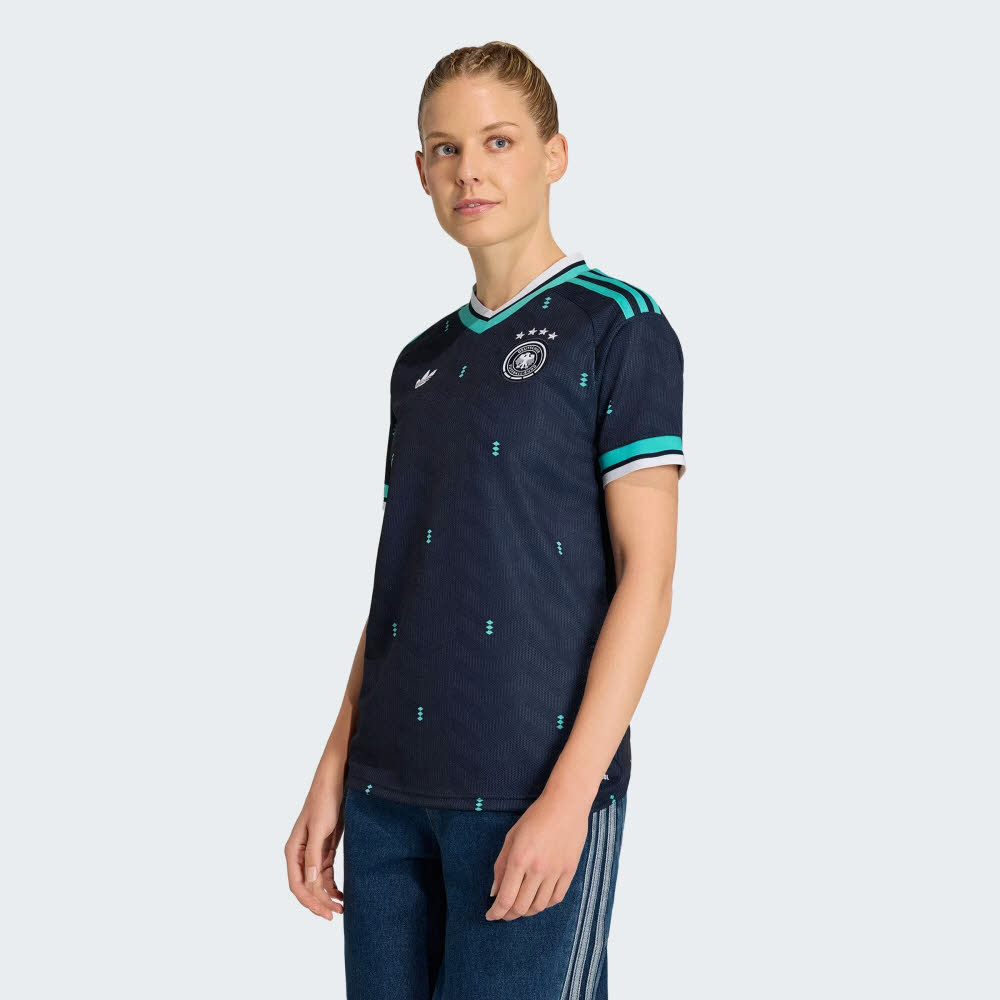 adidas DFB A JSY Damen Auswärtstrikot blau