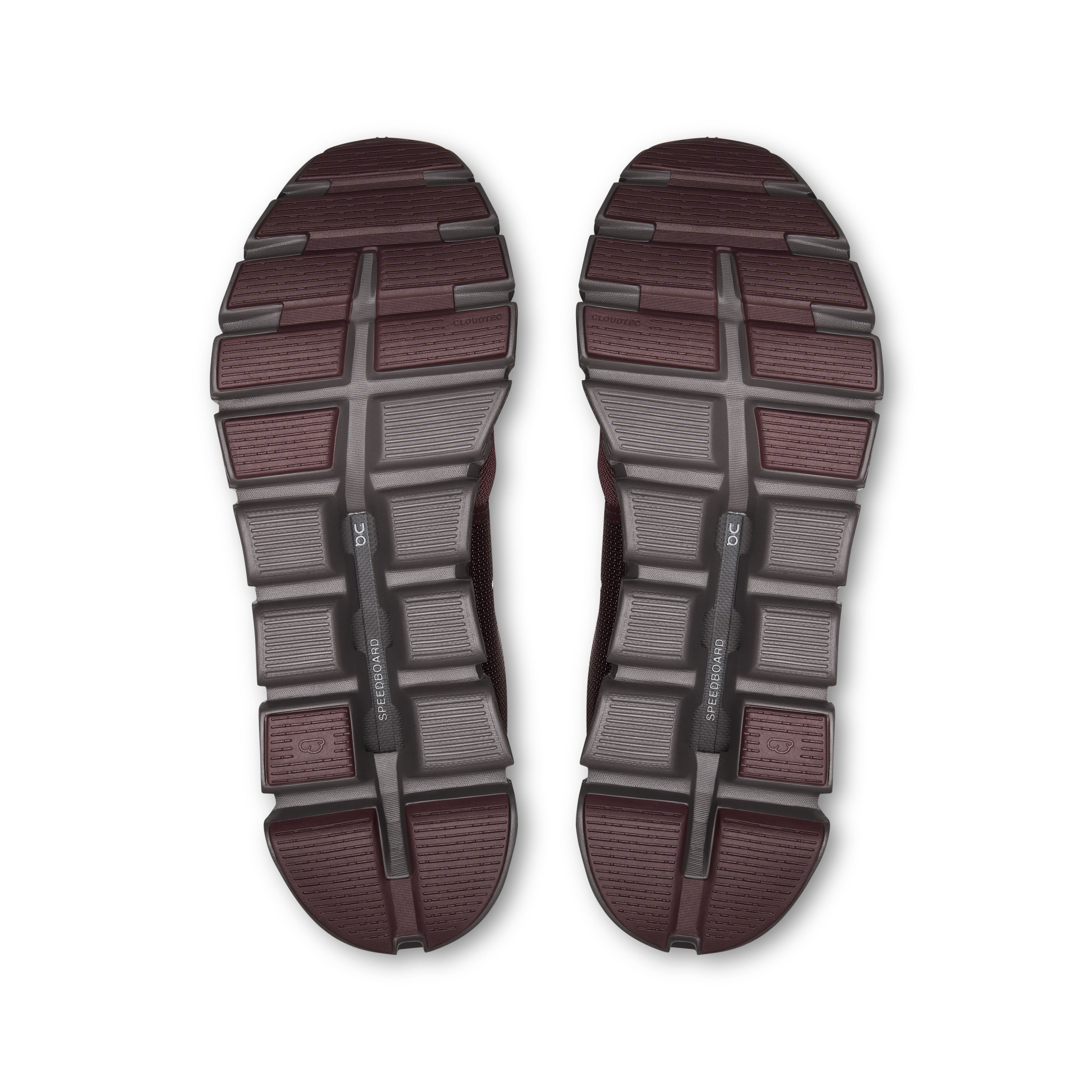 ON CLOUD 6 Herren Sneaker Freizeitschuhe mulberry/pebble