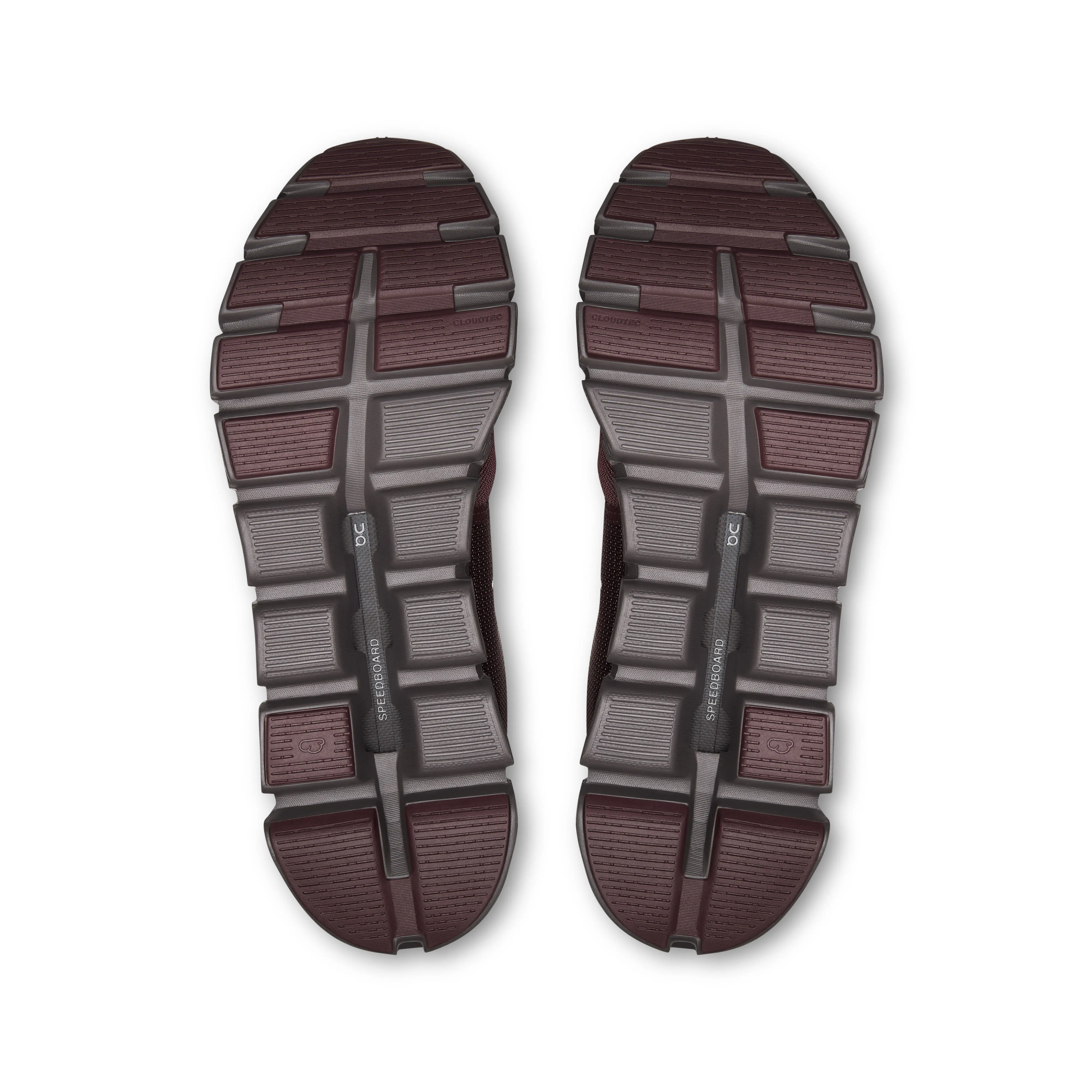 ON CLOUD 6 Herren Sneaker Freizeitschuhe mulberry/pebble