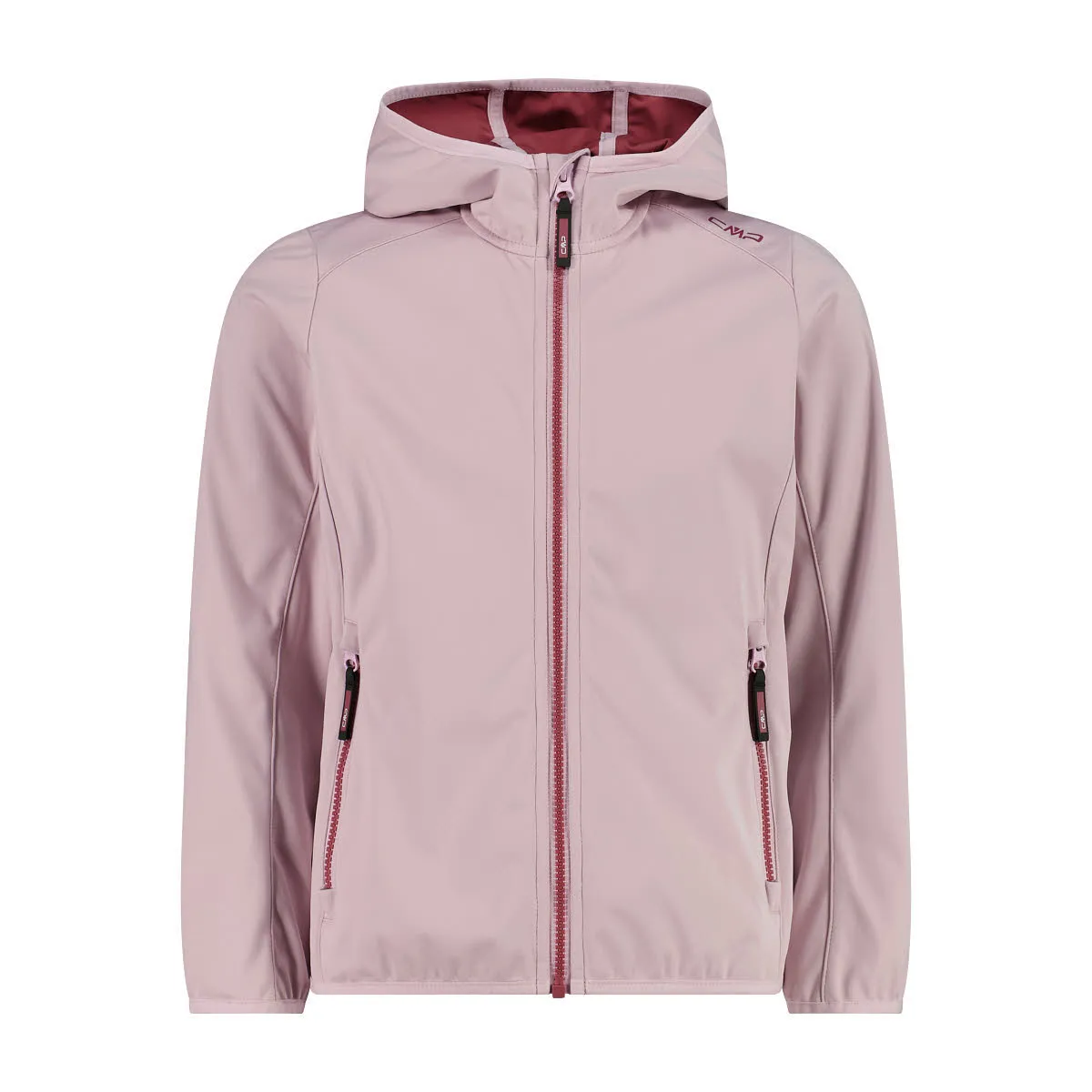 CMP JACKET FIX HOOD Mädchen Softshelljacke Windjacke dawn pink
