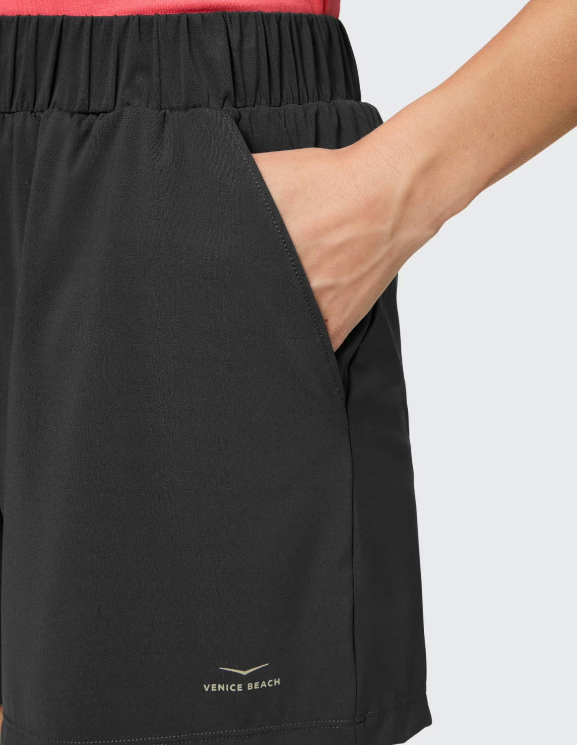 Venice Beach TILLY Damen Shorts Sport-Shorts Hose kurz anthracite