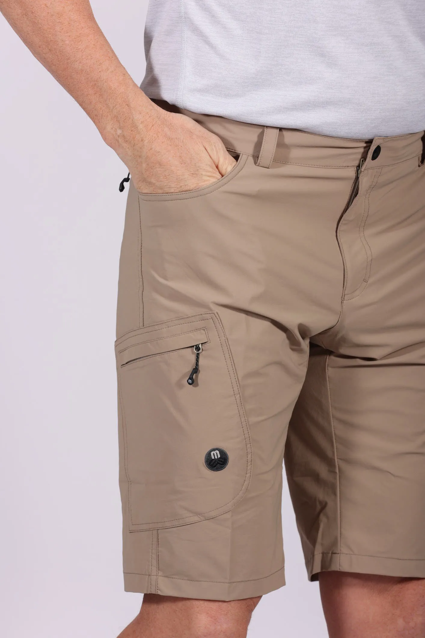 Maul Sport Alberta XT Bermudas Herren Wandershorts Trekkingshorts beige
