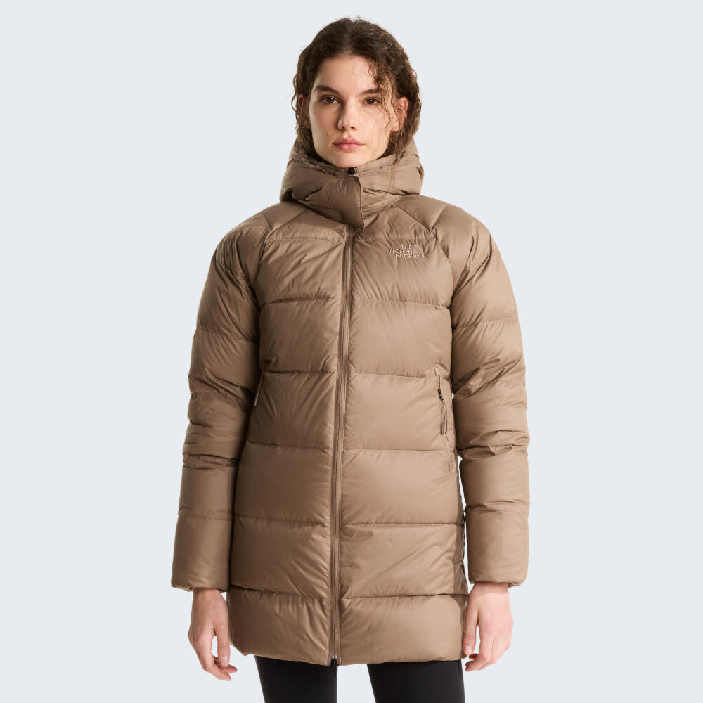 The North Face DA HYDRENALITE CITY DOWN HOODED PARKA Damen Wintermantel Freizeitmantel garnet