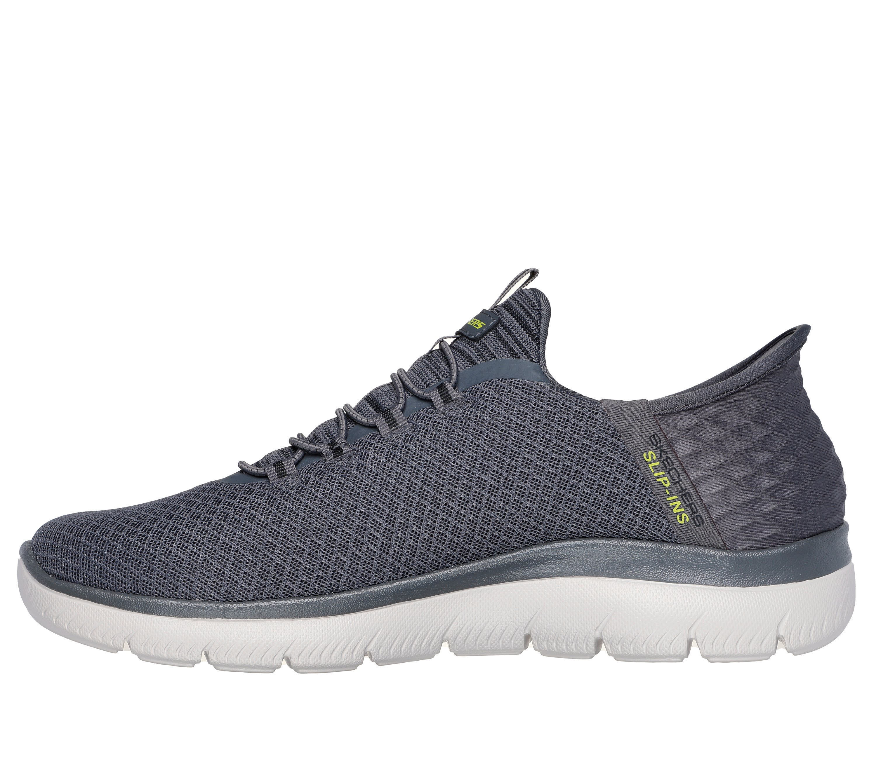 Skechers Slip-ins: Summits - High Range Sneaker Slipper Herren grau