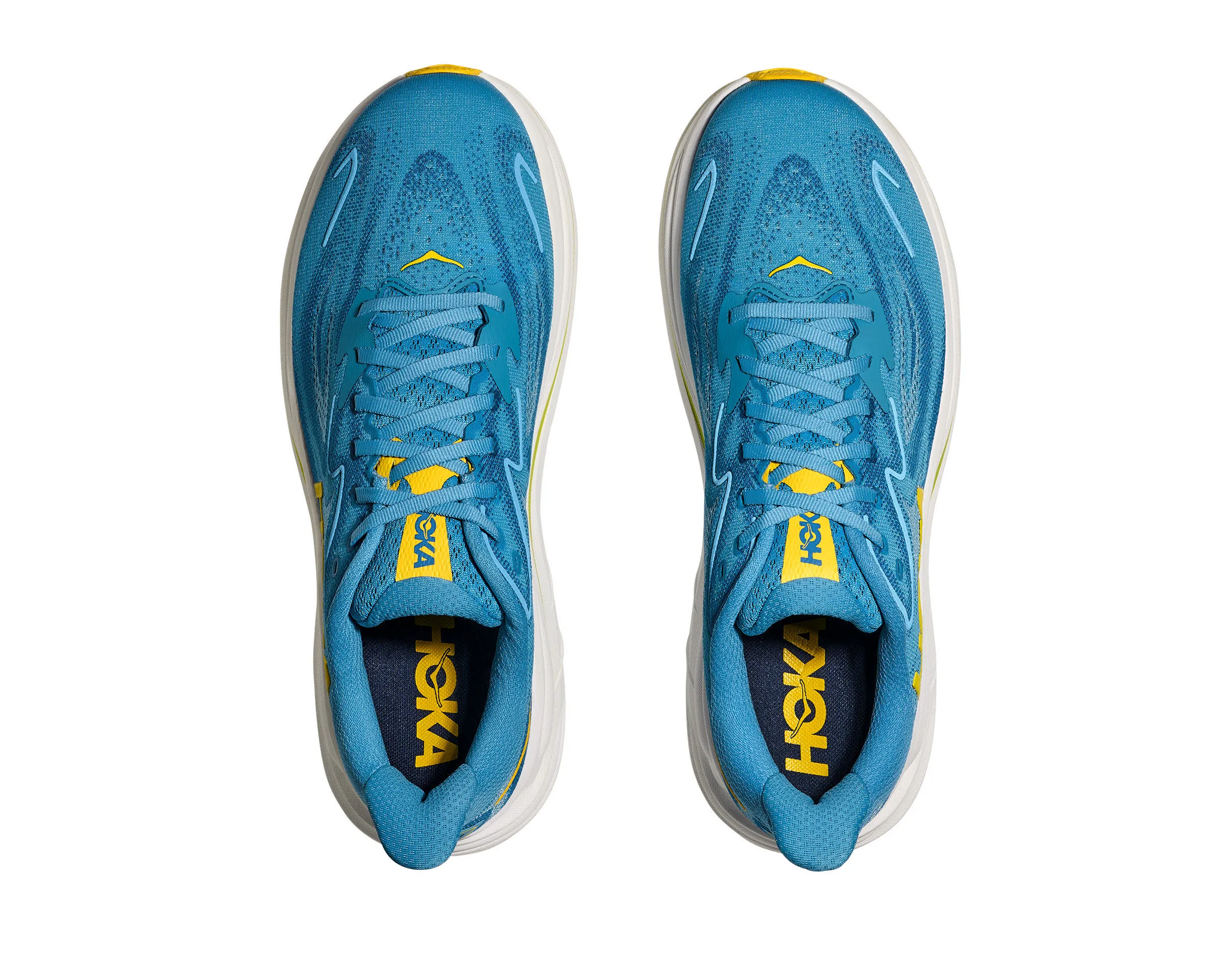 Hoka CLIFTON 10 Herren Laufschuhe Joggingschuhe alpine blue/foggy night