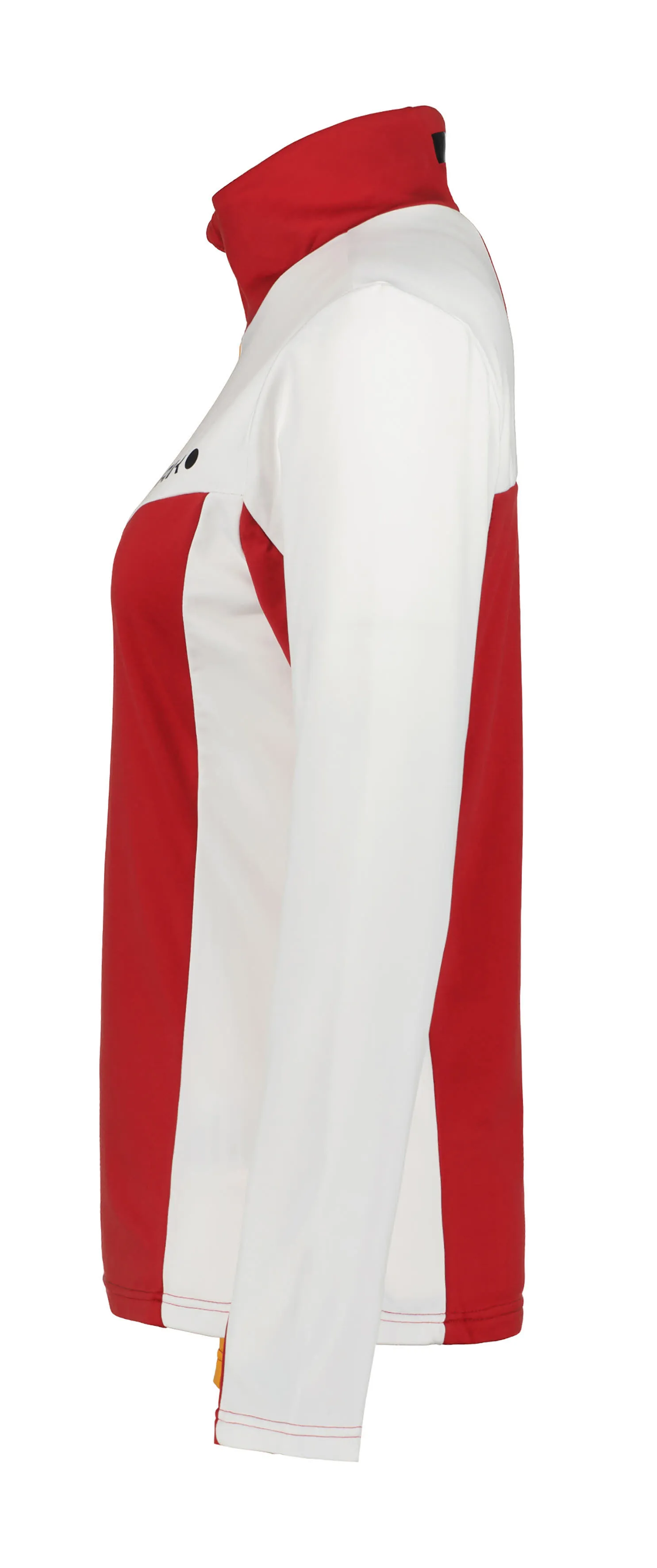 Icepeak Freising Damen Rollkragenshirt Skirolli Half-Zip rot