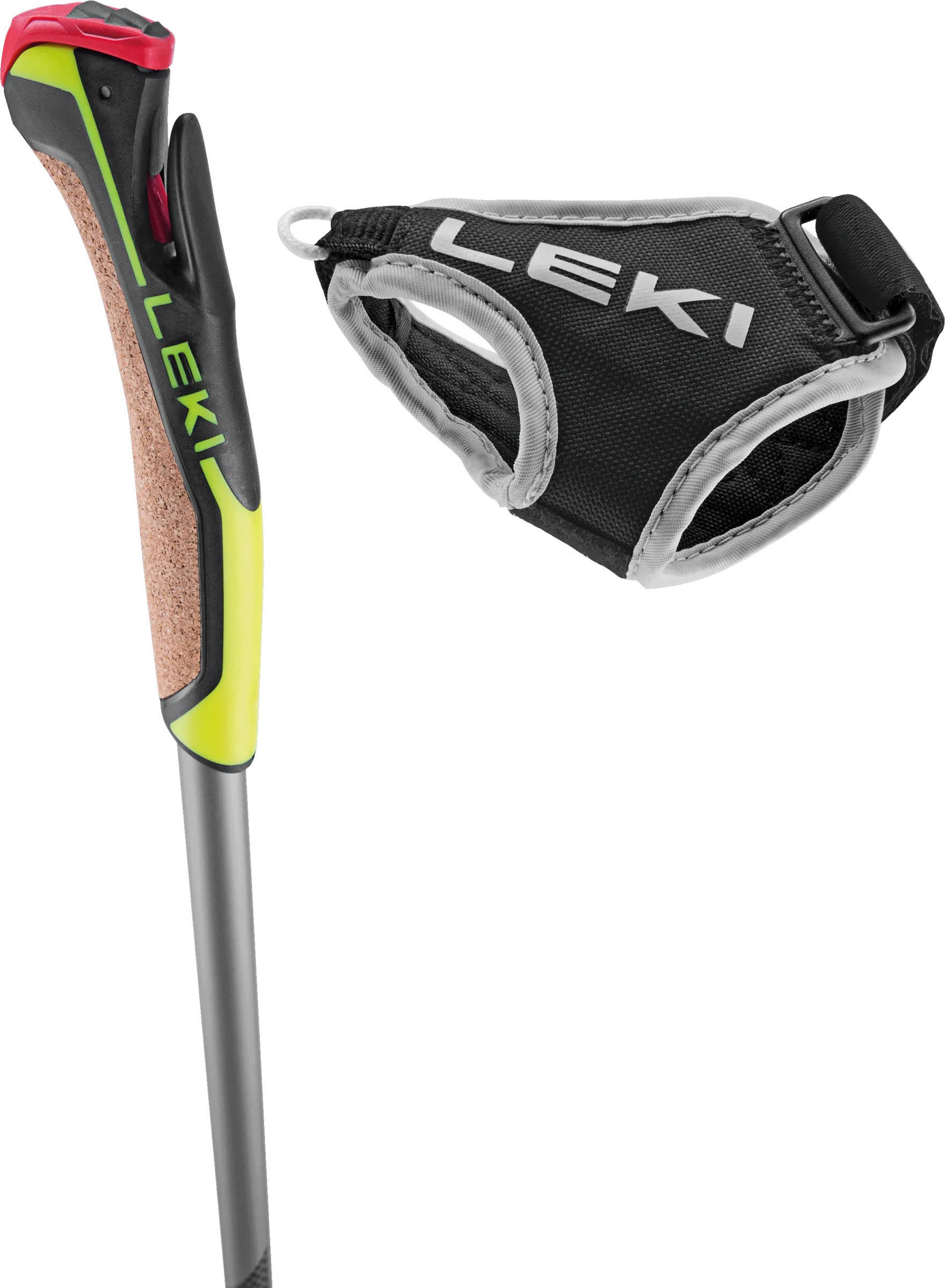 LEKI PRC 850 Carbon Langlaufstock Skatingstock grau NEU