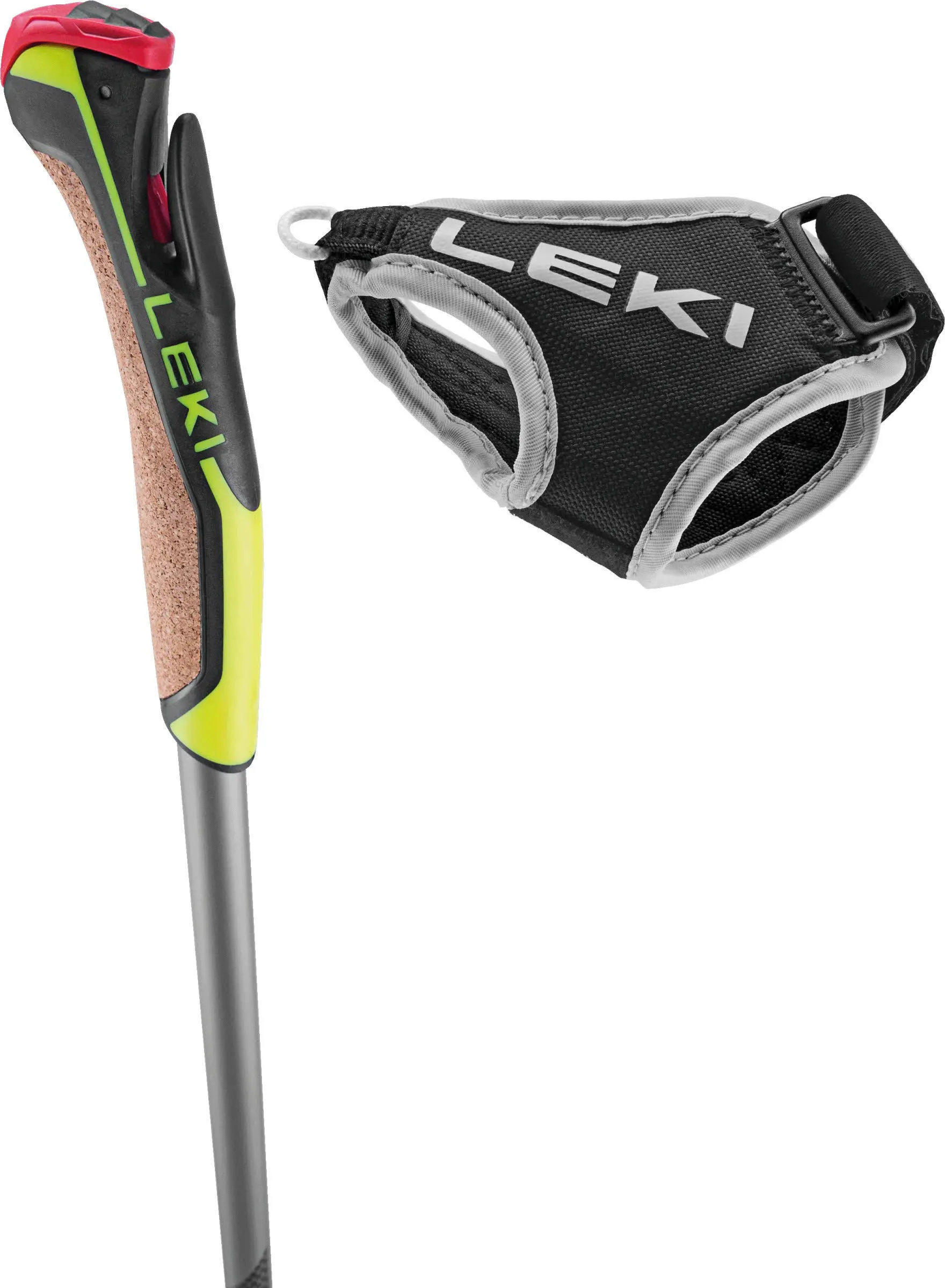 LEKI PRC 850 Carbon Langlaufstock Skatingstock grau NEU