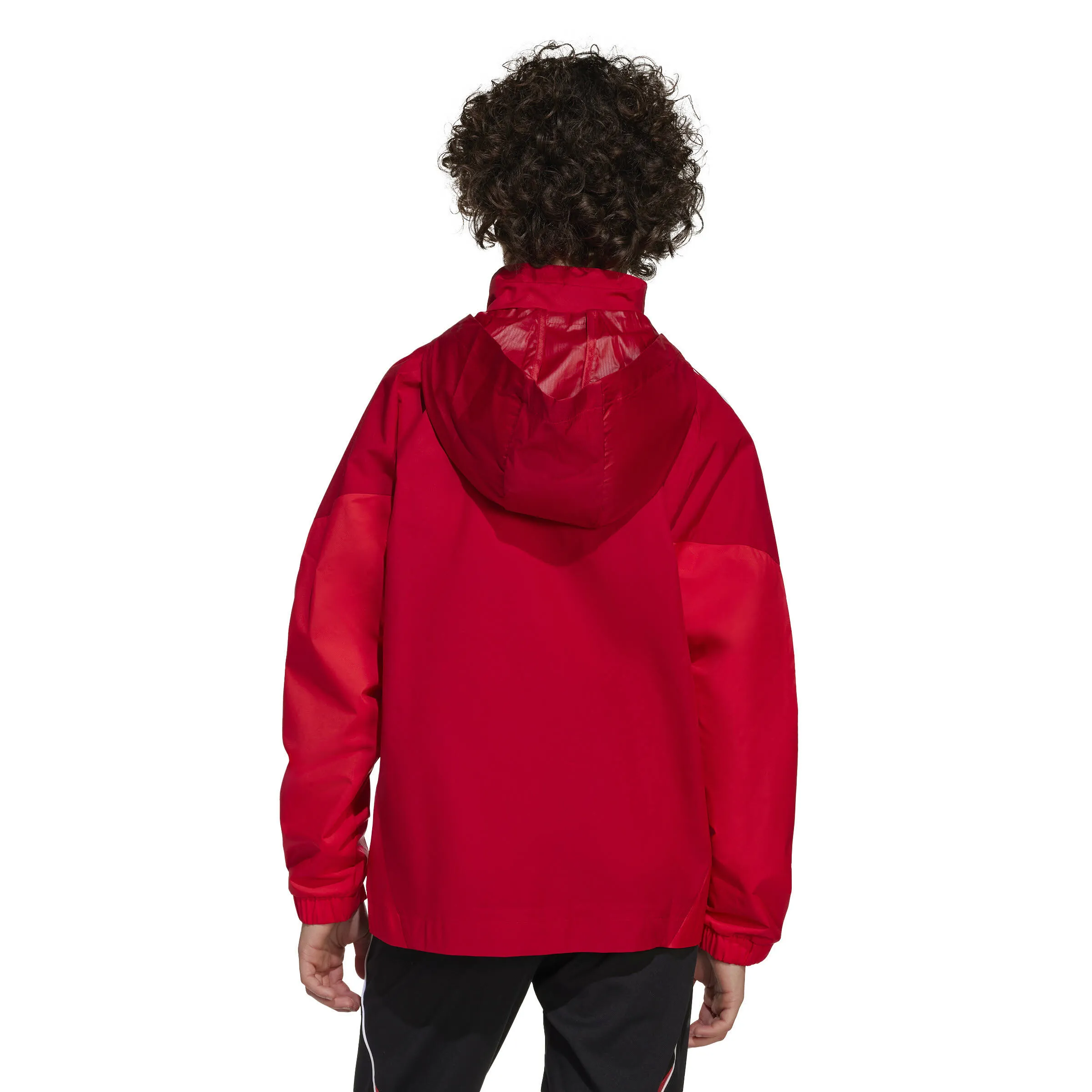 adidas Tiro 25 Competition All-Weather Kinder Regenjacke rot