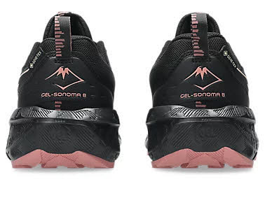 Asics GEL-SONOMA 8 GTX Damen Laufschuhe Trailrunning-Schuhe schwarz/orange