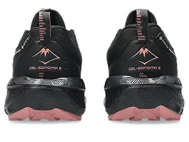 Asics GEL-SONOMA 8 GTX Damen Laufschuhe Trailrunning-Schuhe schwarz/orange