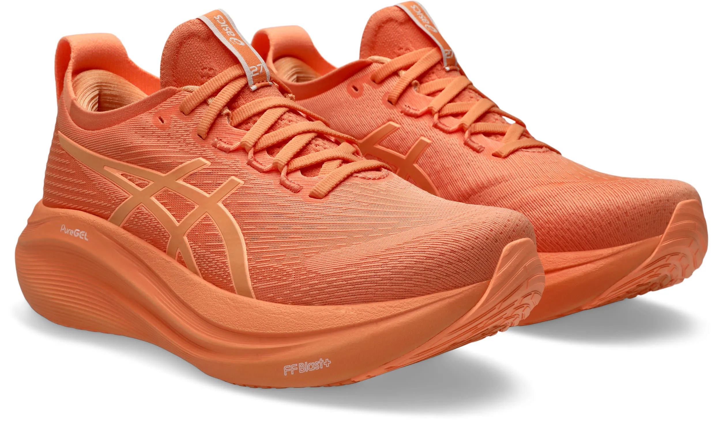 ASICS GEL-NIMBUS 27 LITE-SHOW Laufschuhe Joggingschuhe Damen orange